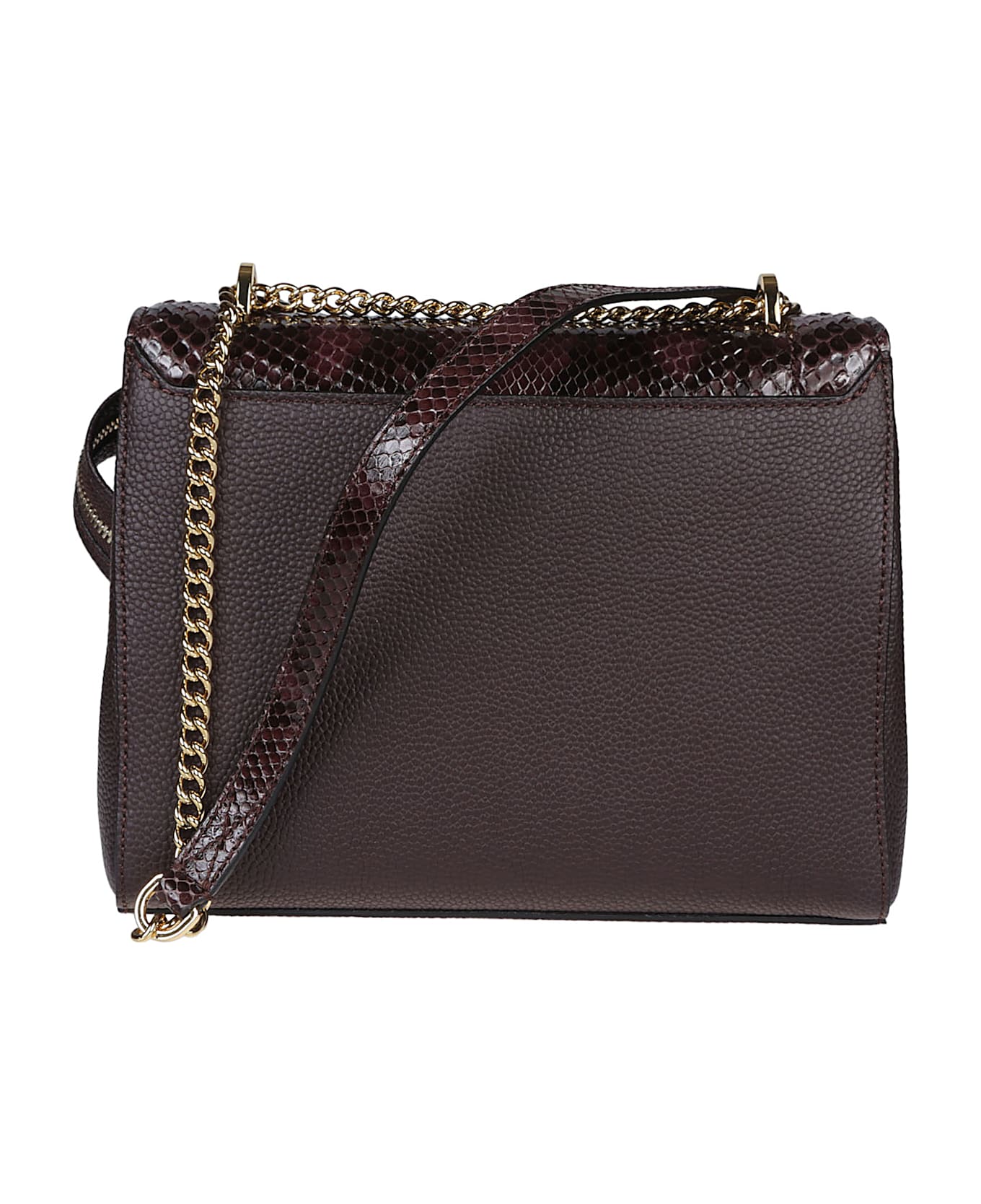 Lancel Ninon Medium Flap Bag - Chocolate