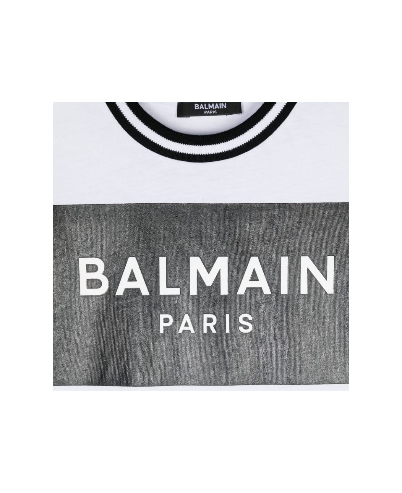 Balmain T-shirt Con Logo - White