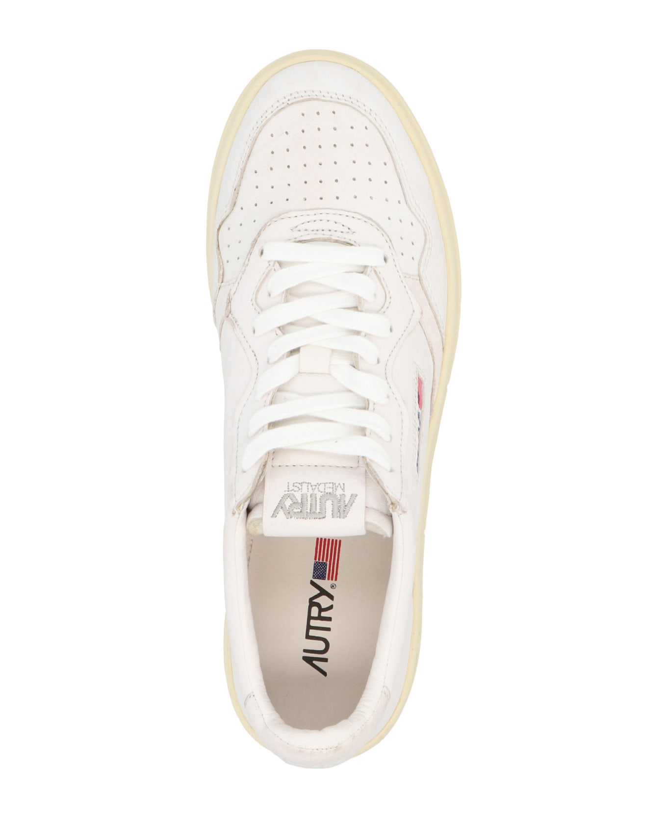 Autry 'medalist Low' Sneaker - Beige