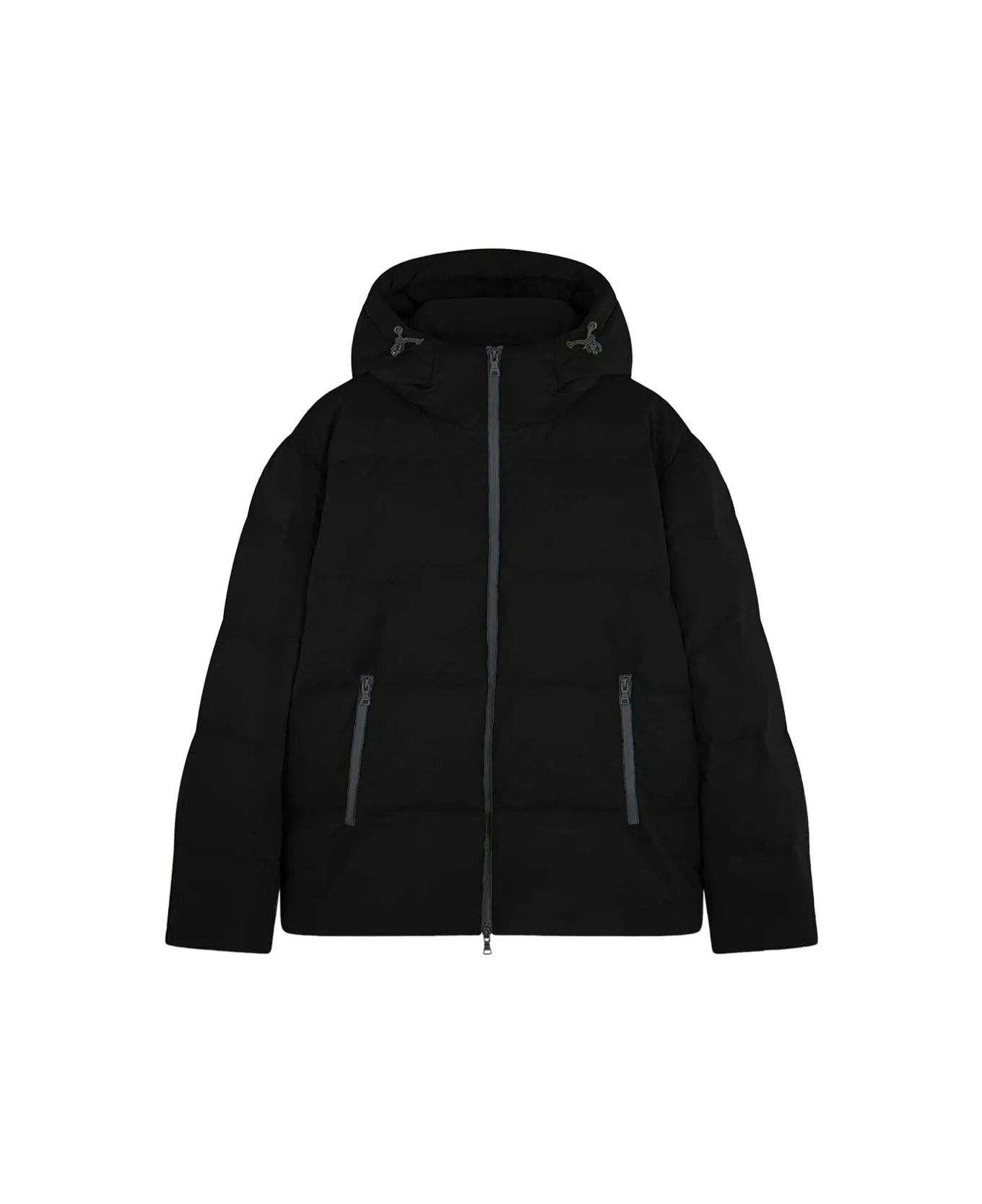 Paul&Shark Typhoon Platinum Heat Sealed Seams Down Jacket - Nero