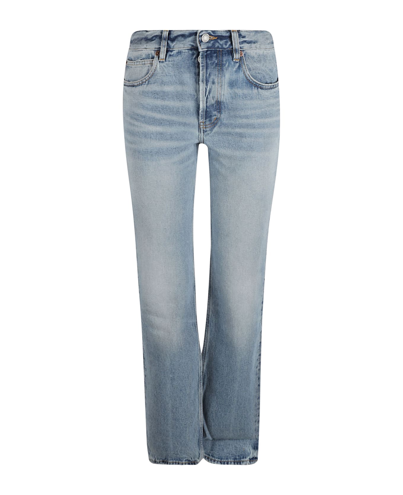 Saint Laurent Buttoned Jeans - Sicily Blue