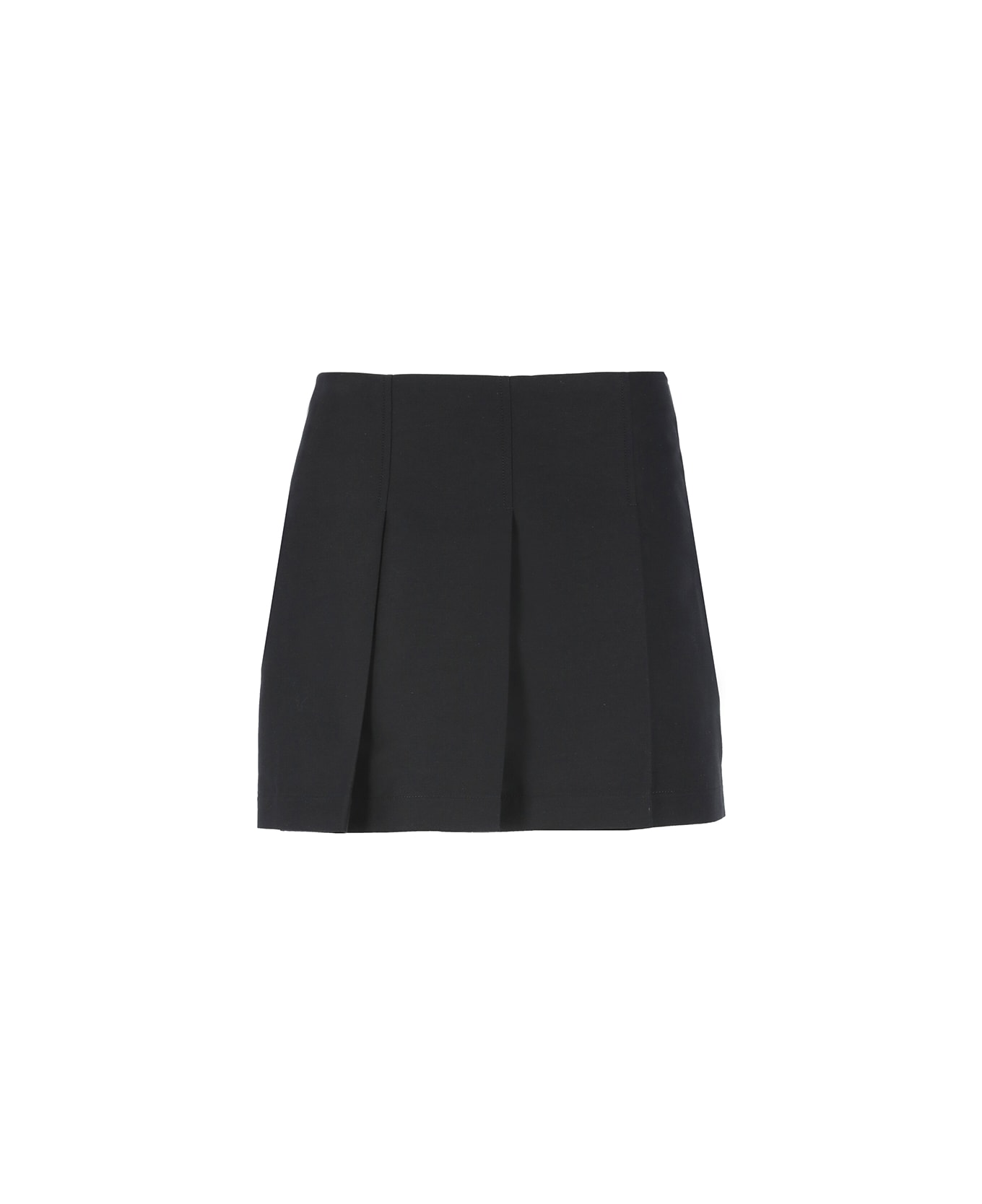 Marni Cotton Mini Skirt - Black