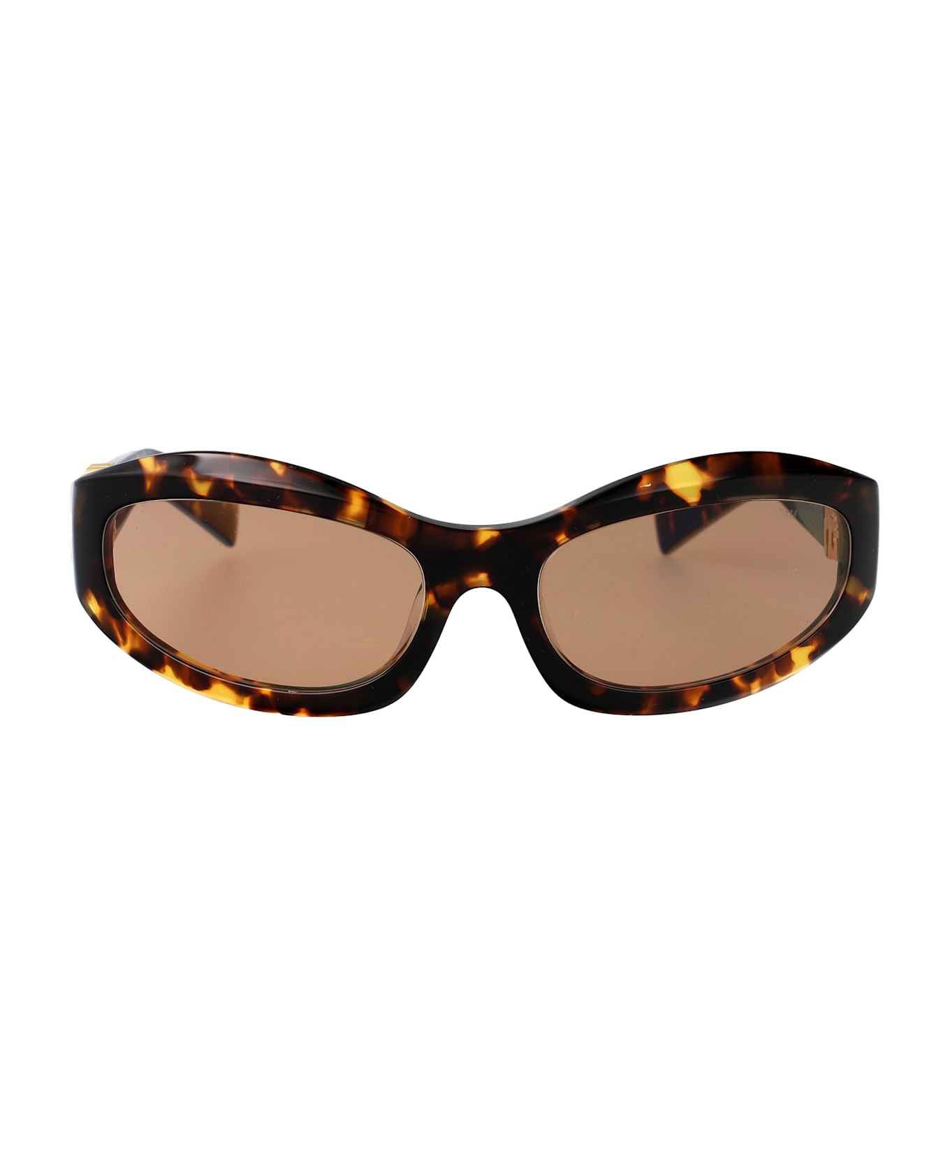 Miu Miu Eyewear 0mu 14zs Sunglasses - Havana Miele