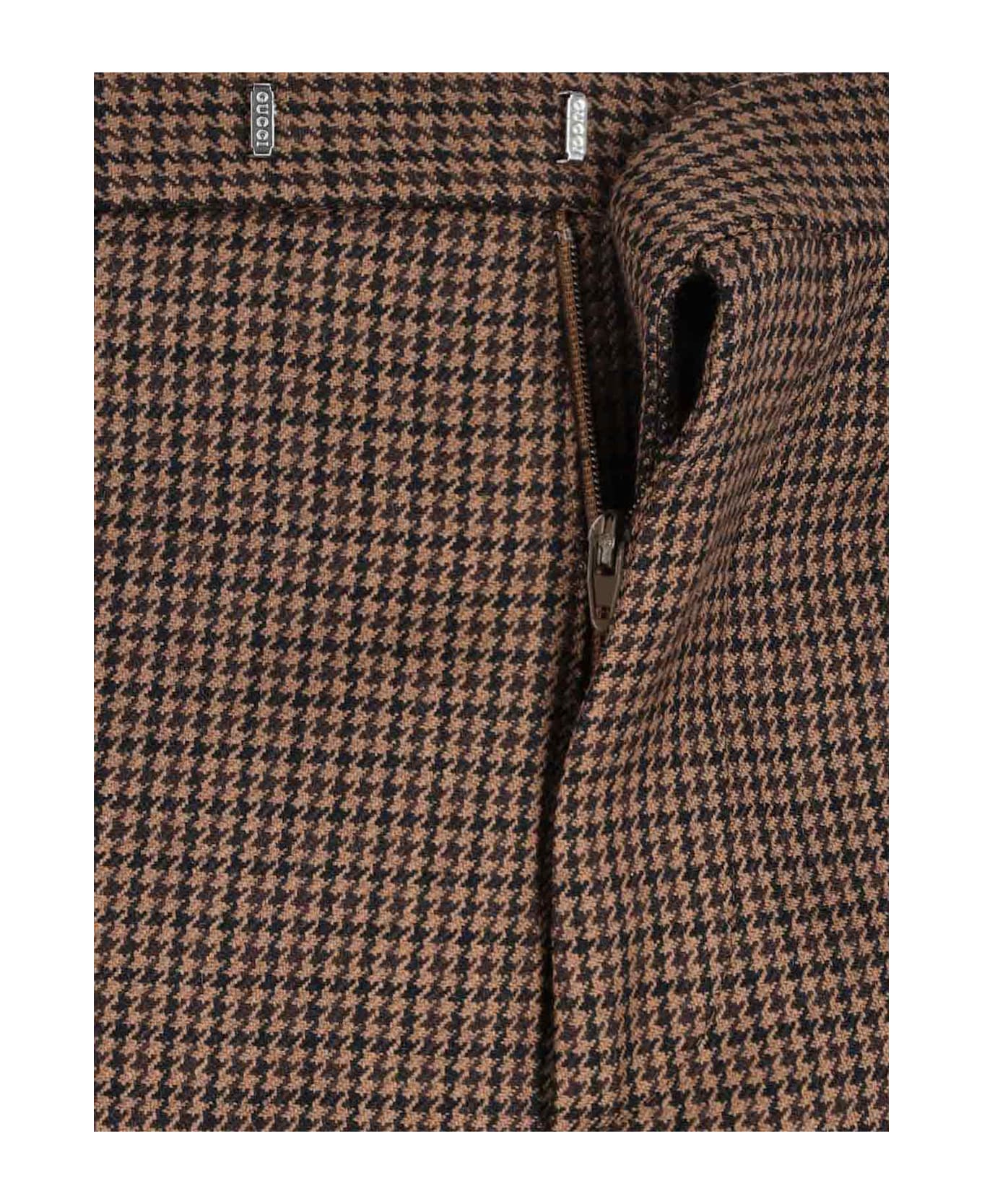 Gucci Wool Pants - Brown