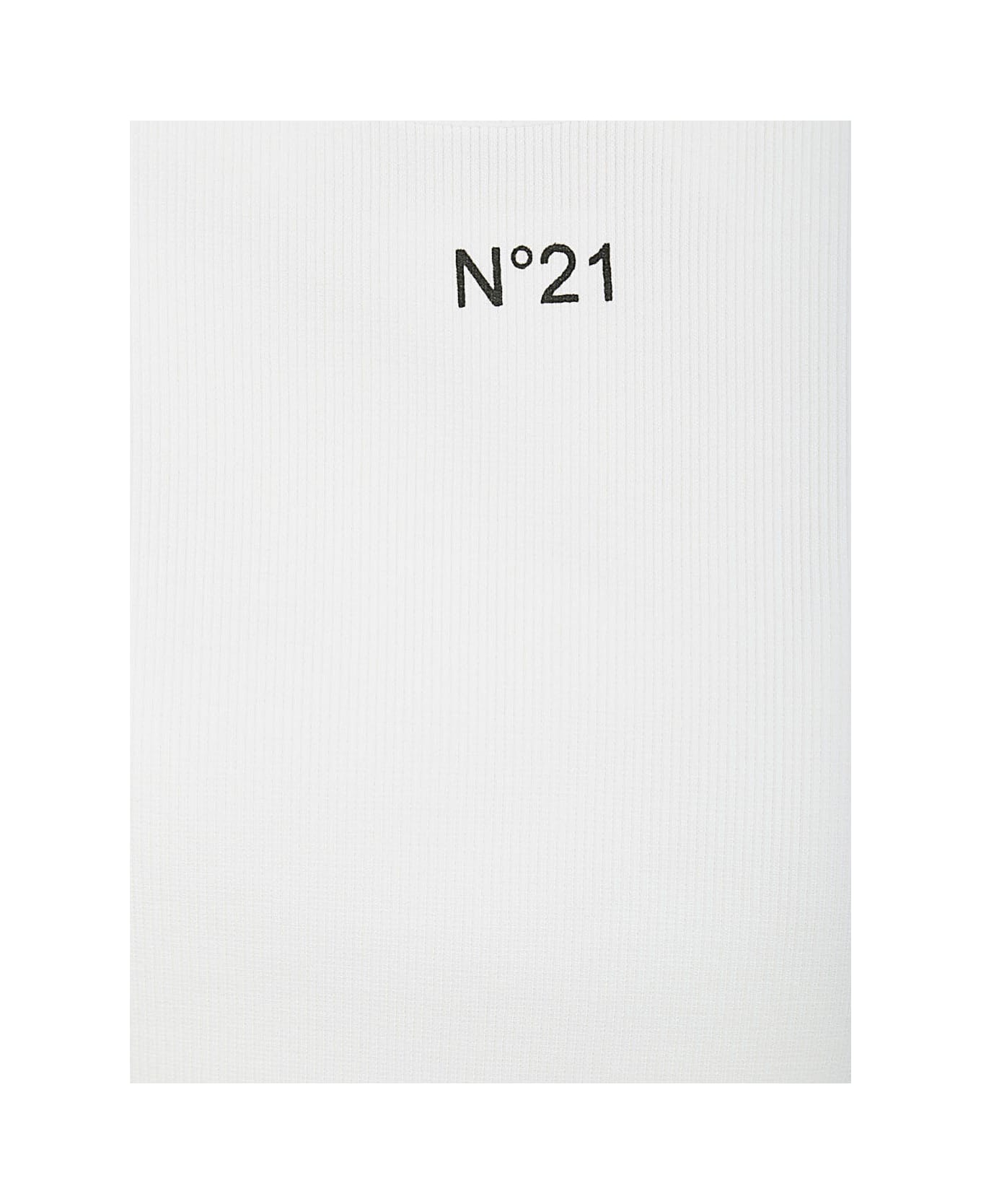 N.21 Jersey Top - Optic White