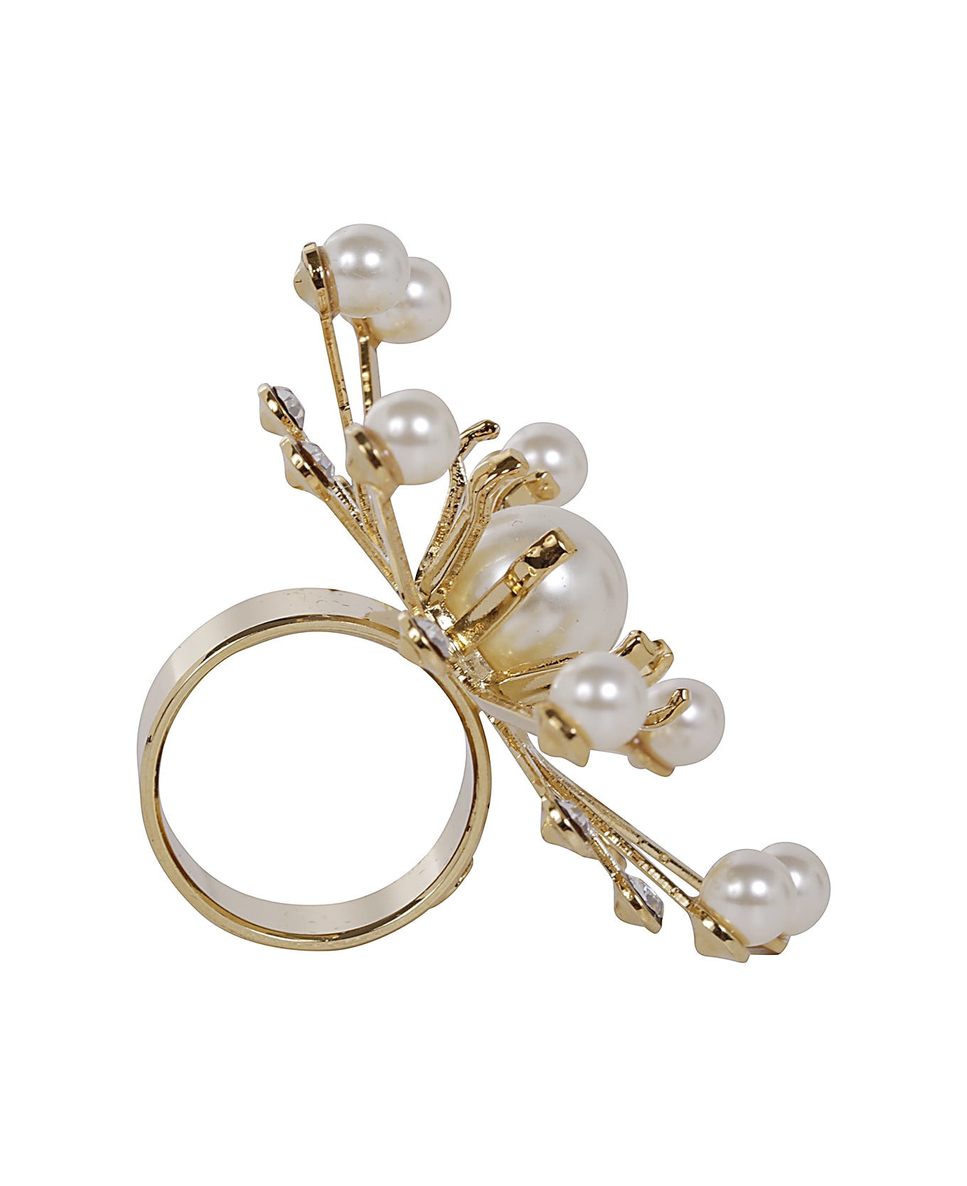 Helene Zubeldia Kiku Ring Pearl - Multi