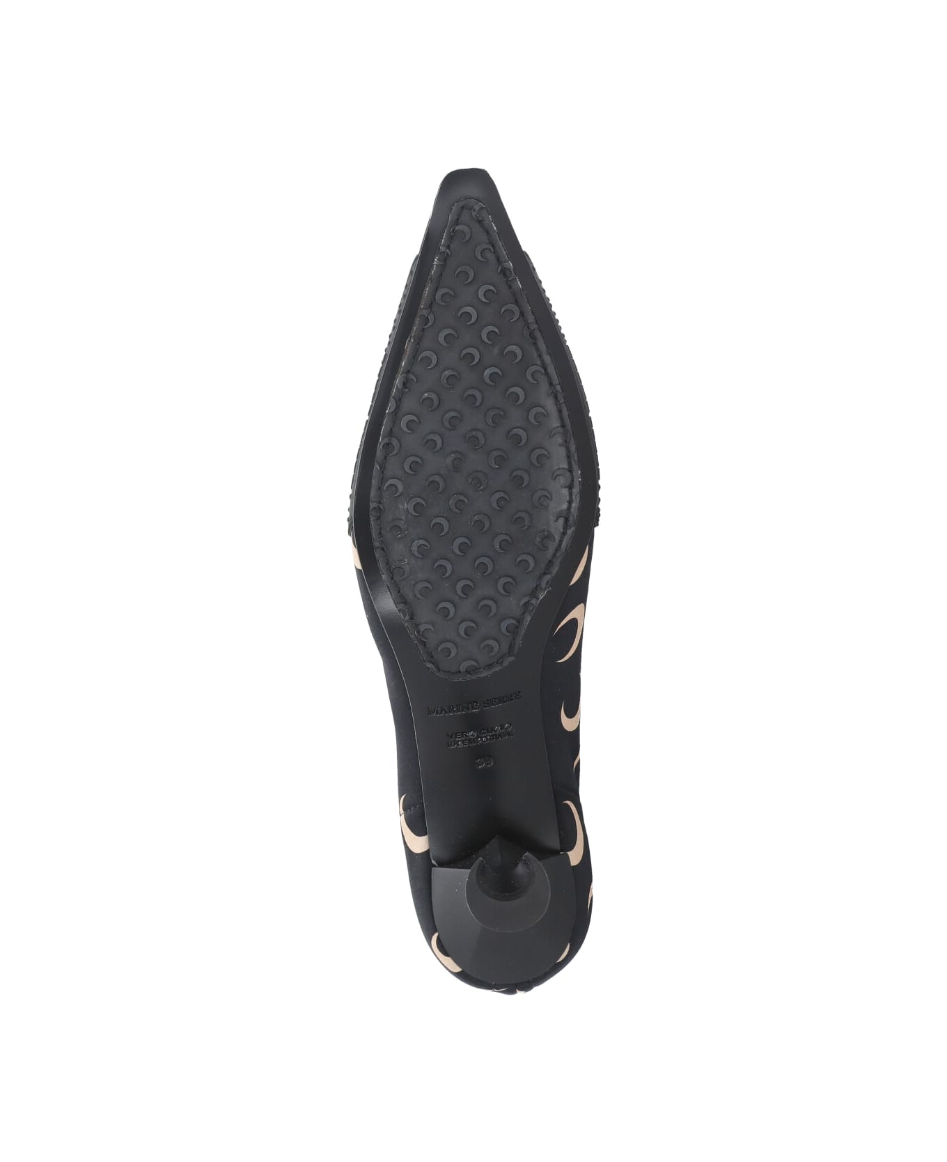 Marine Serre Moon Boots - Black