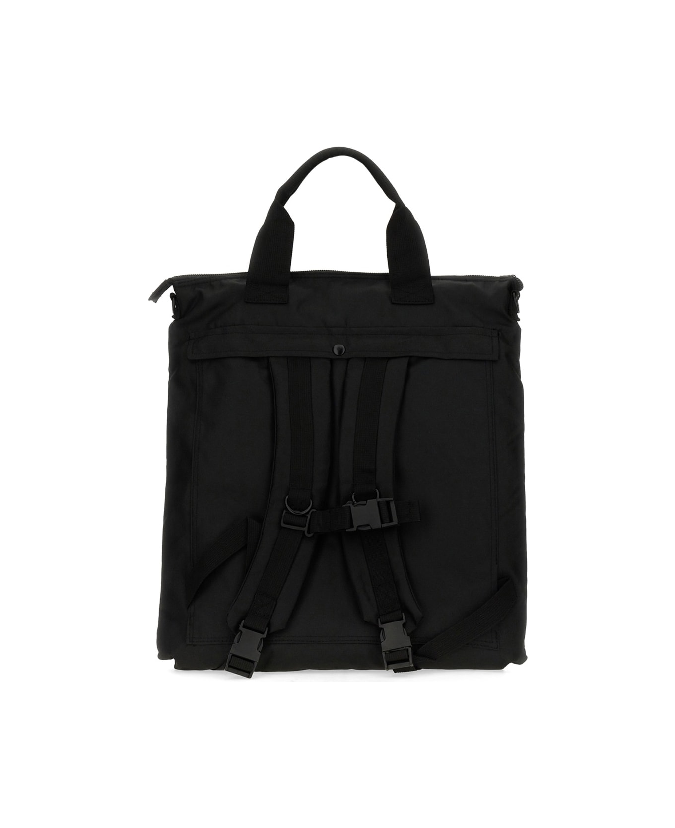 MC2 Saint Barth Canvas Backpack - BLACK