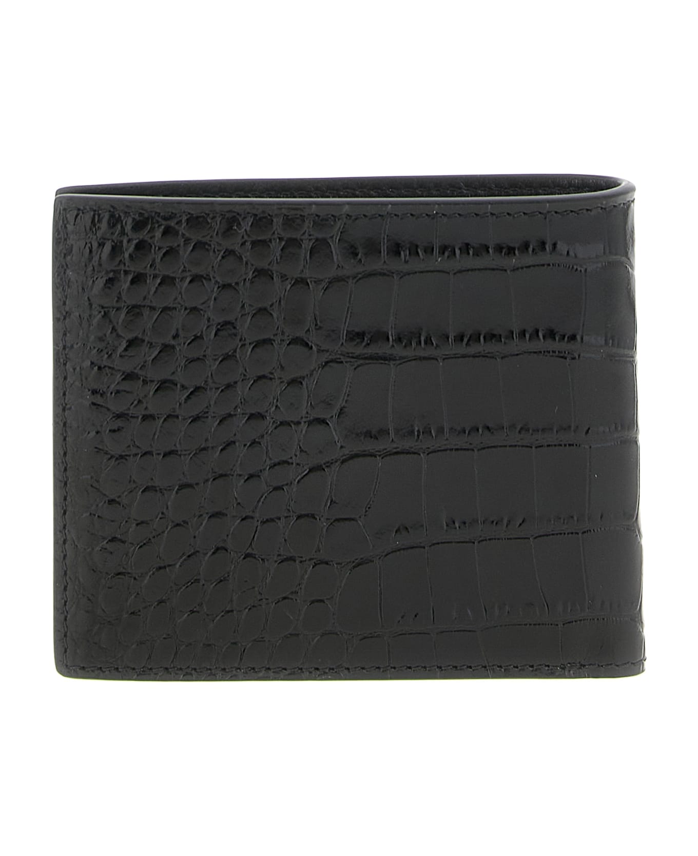 Tom Ford Crocodile Wallet - Black  