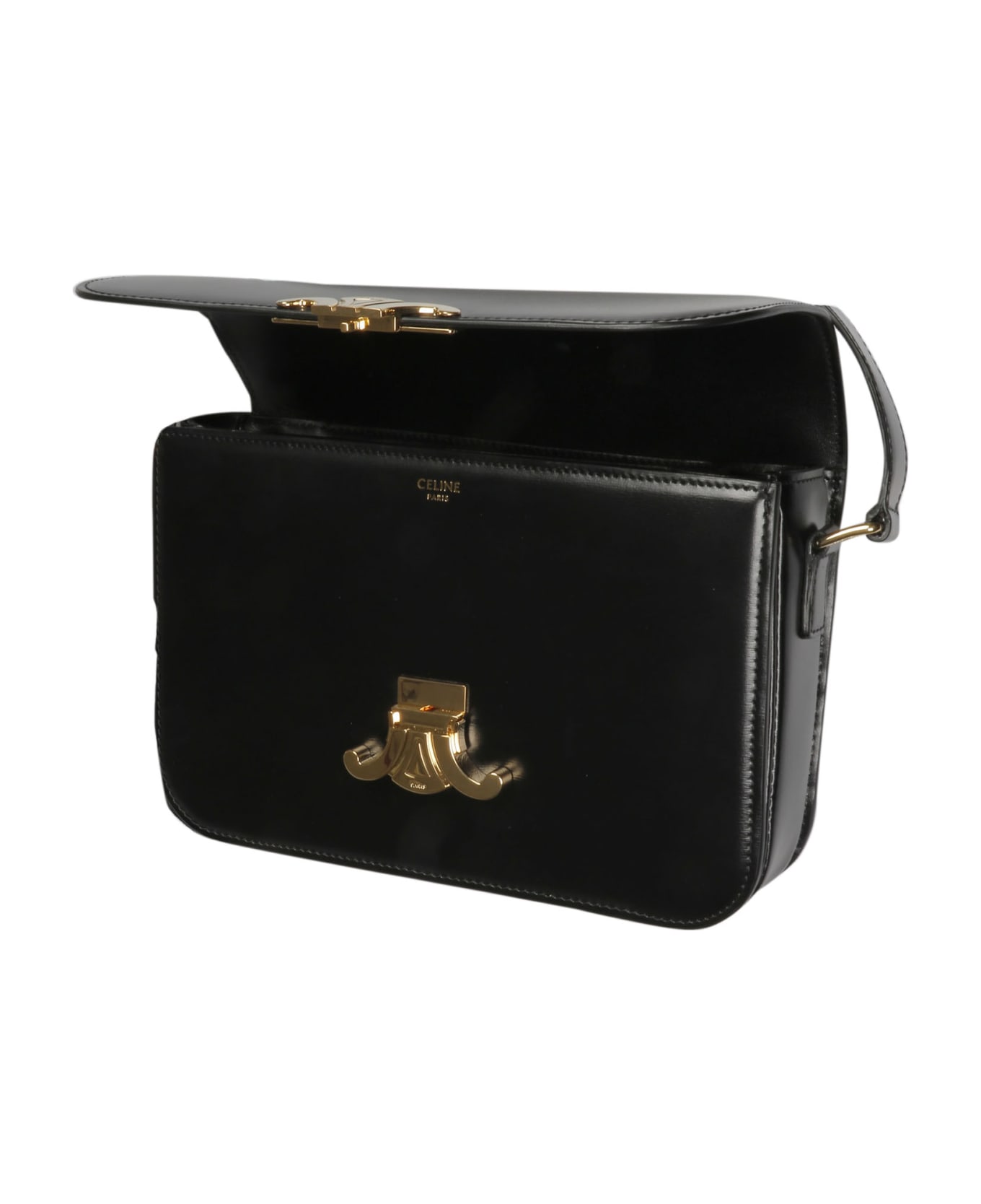 Celine Shoulder Bag - Black