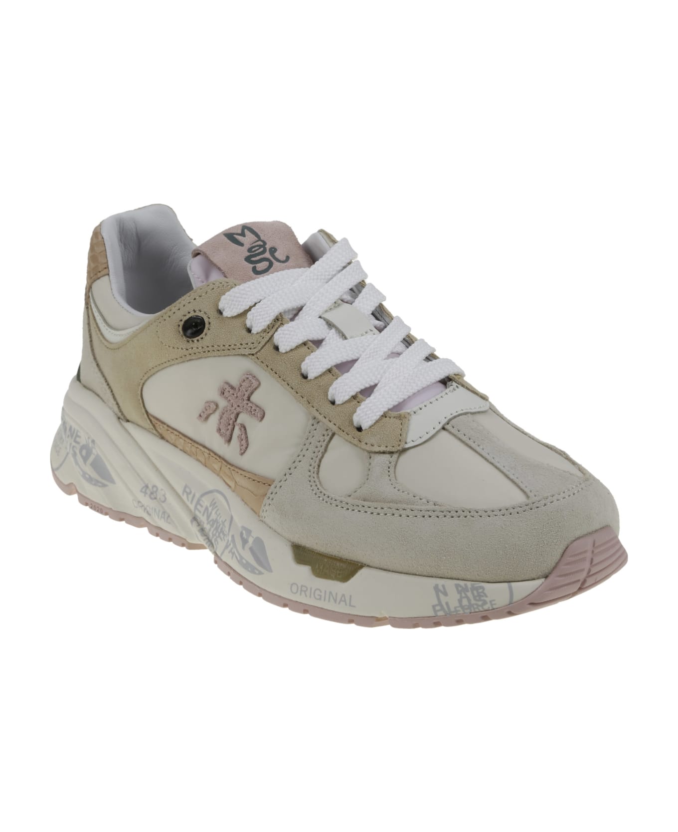 Suede camouflage Sneaker PREMIATA