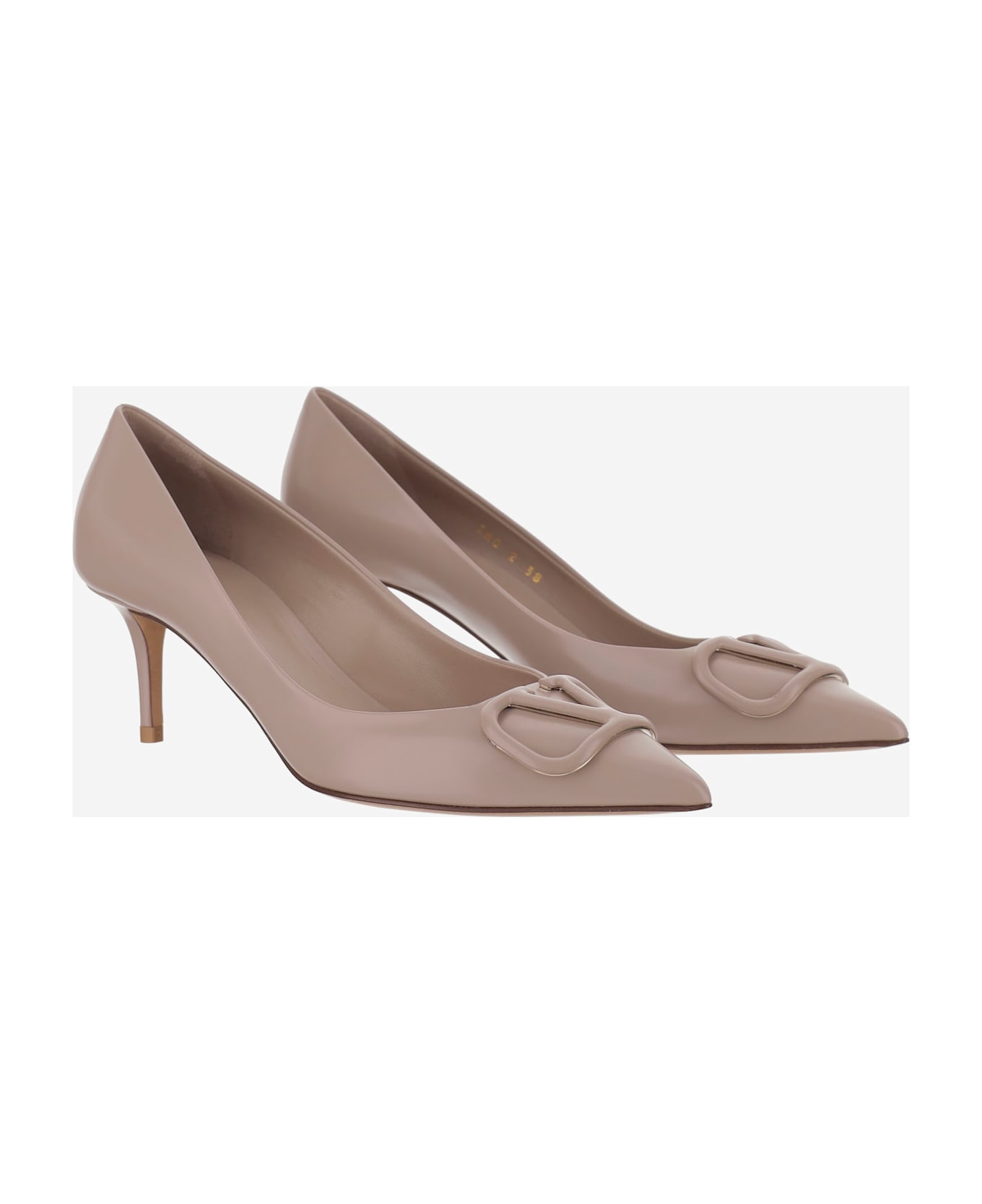 Valentino Garavani Leather Stiletto Heel