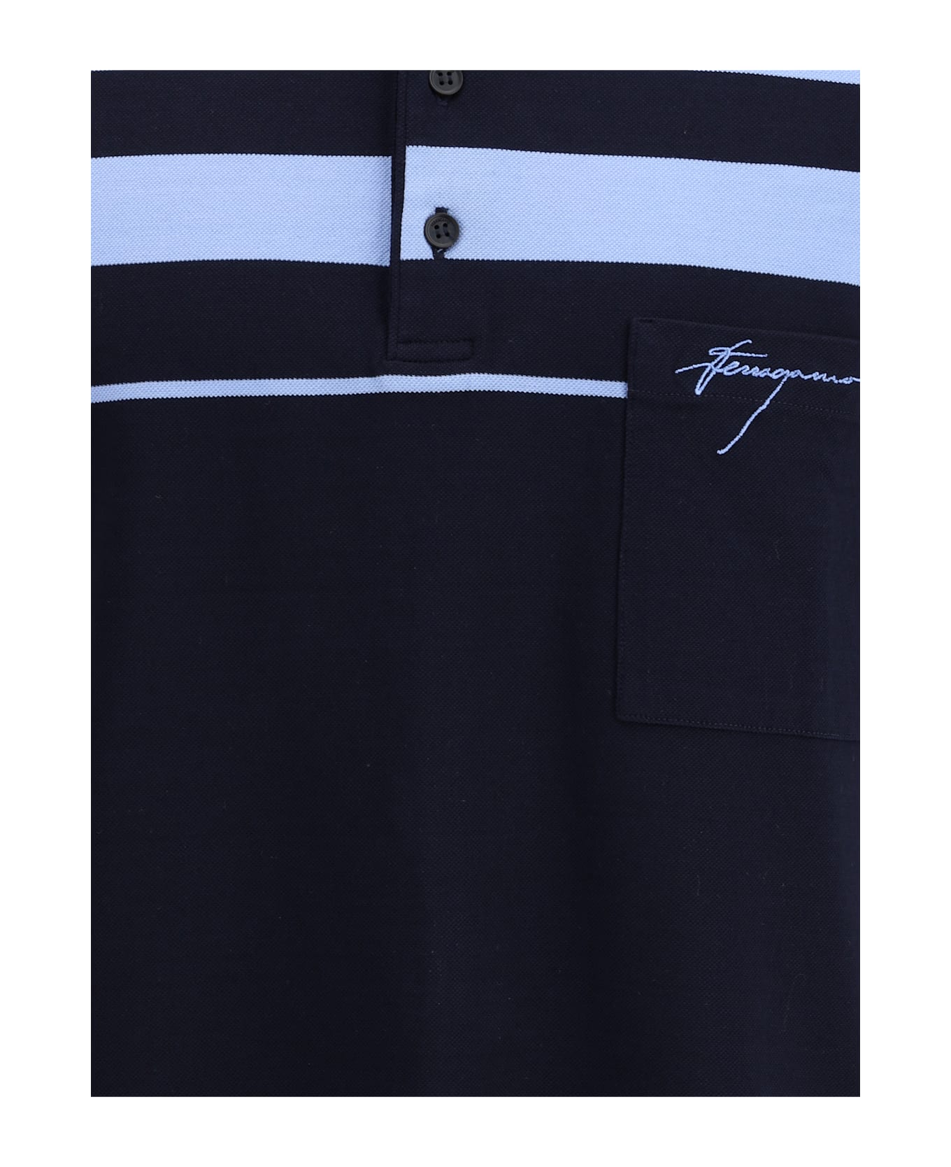 Ferragamo Short Sleeves Polo