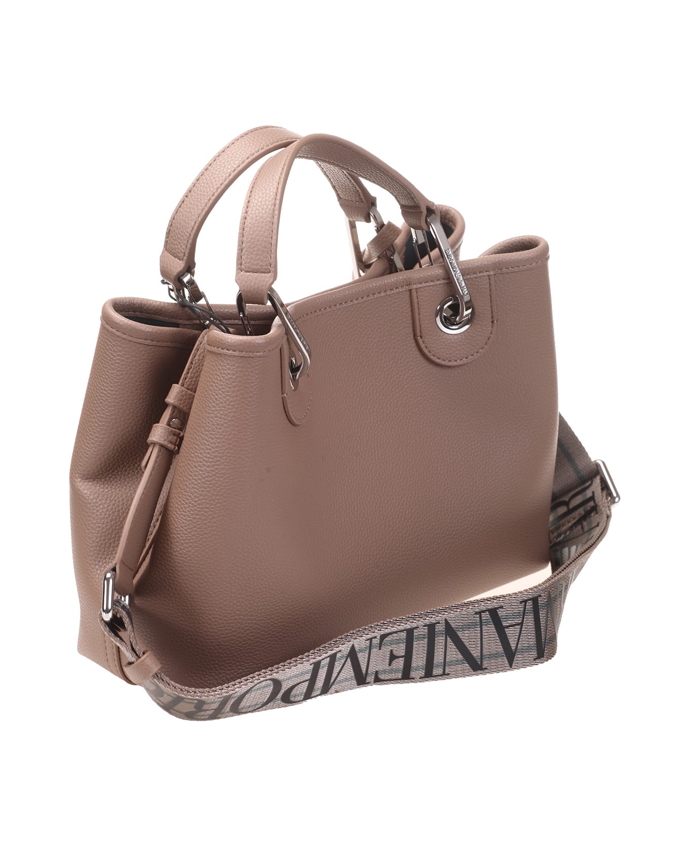 【関税込】EMPORIO ARMANI MyEAバッグM MyEA ショッパー エコスエード フリンジ | Emporio Armani