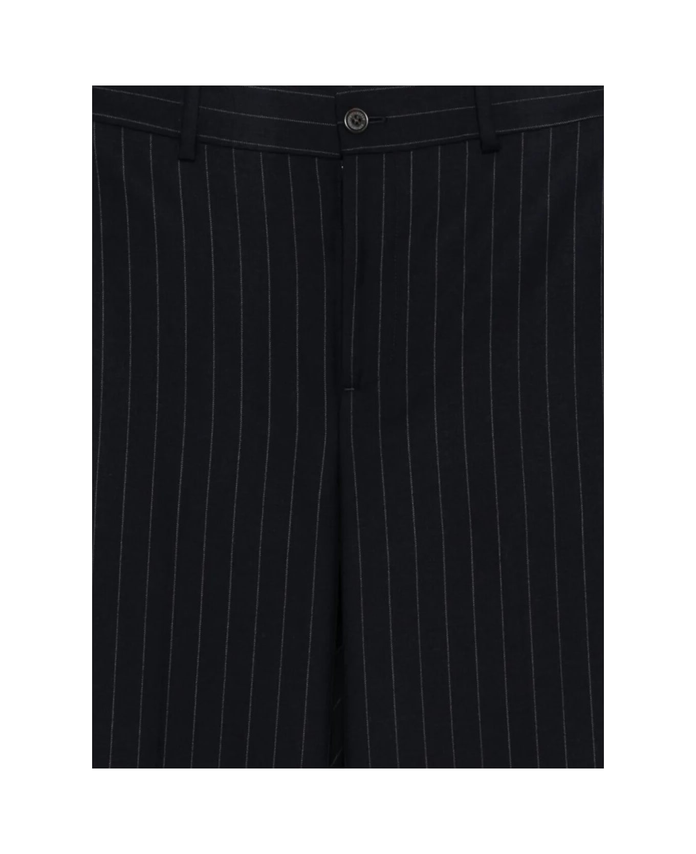 Ralph Lauren Welrette Full Length Pleated - Navy Cream
