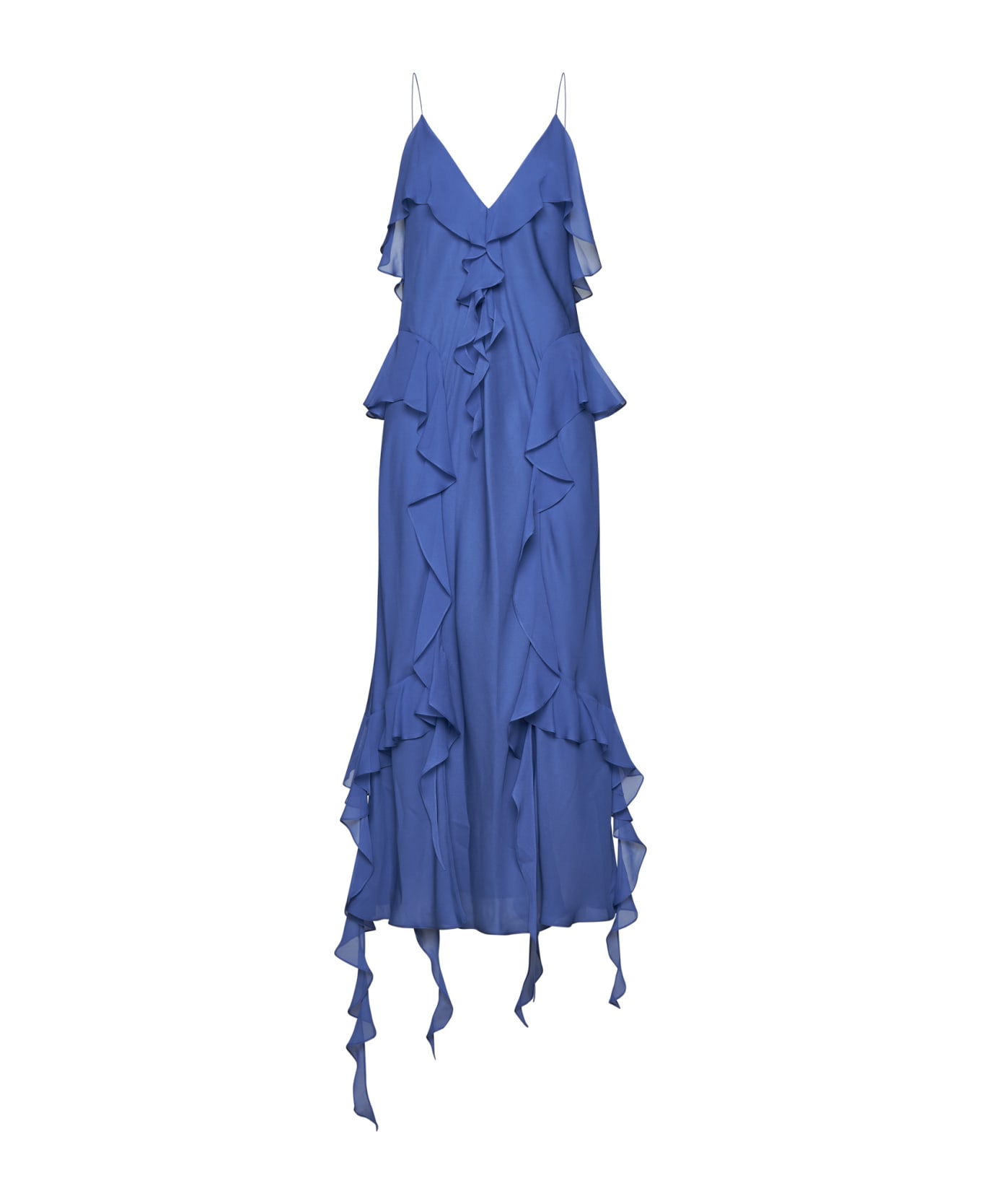 Khaite 'pim' Dress - Blue iris