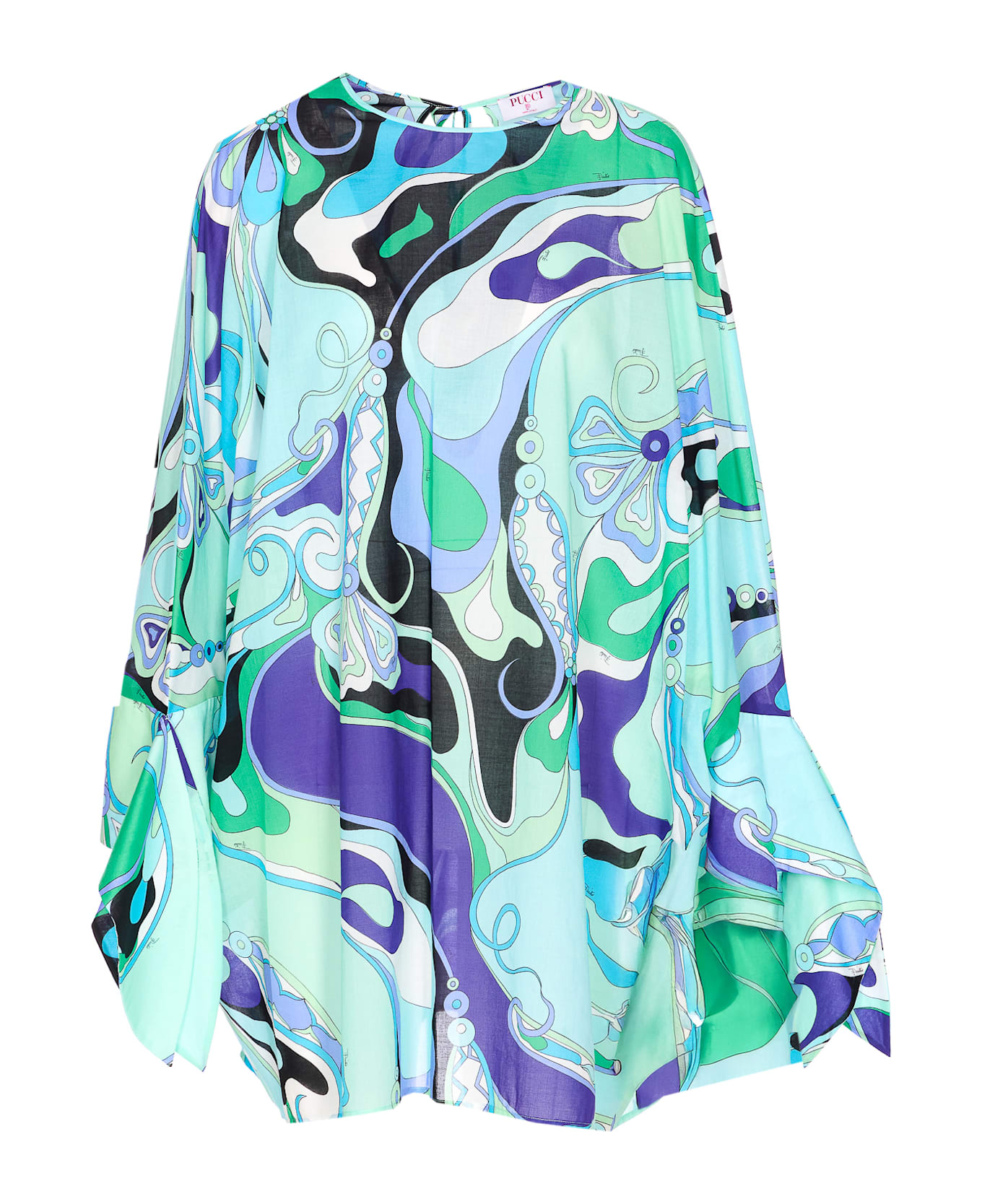Pucci Orchidee Print Dress - MultiColour