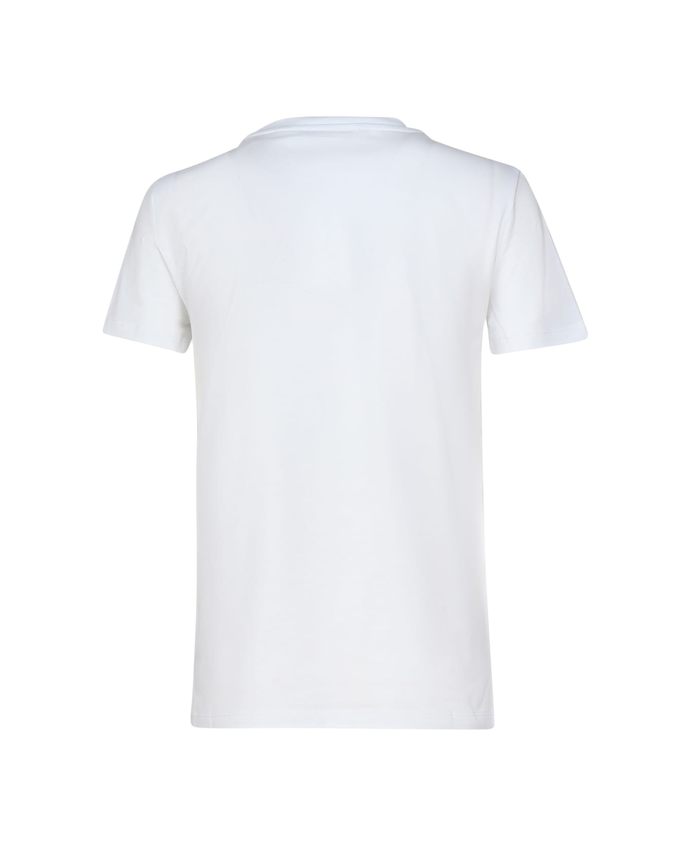 Max Mara Cotton Jersey T-shirt - WHITE