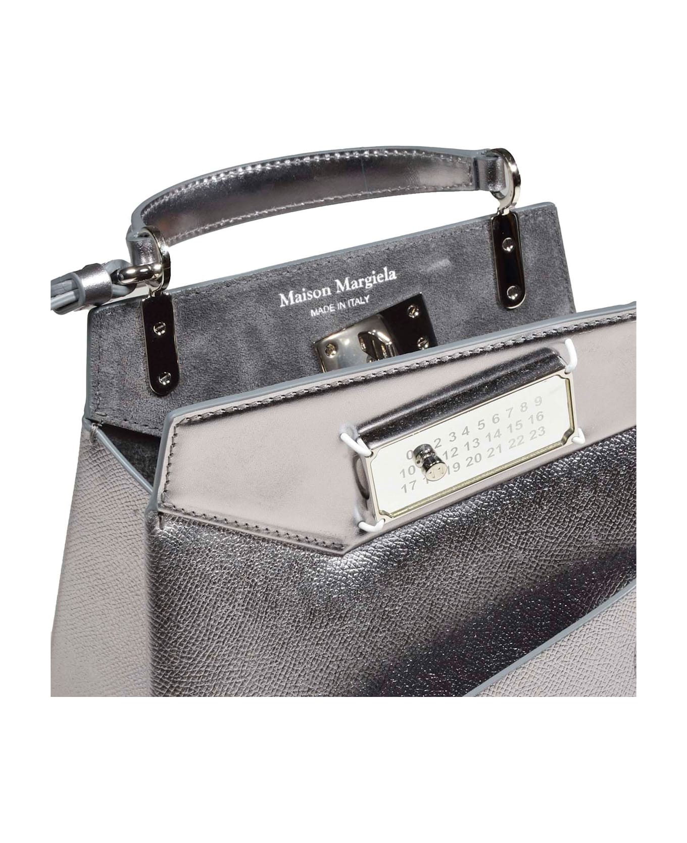 Maison Margiela Snatched Small Handbag - Silver