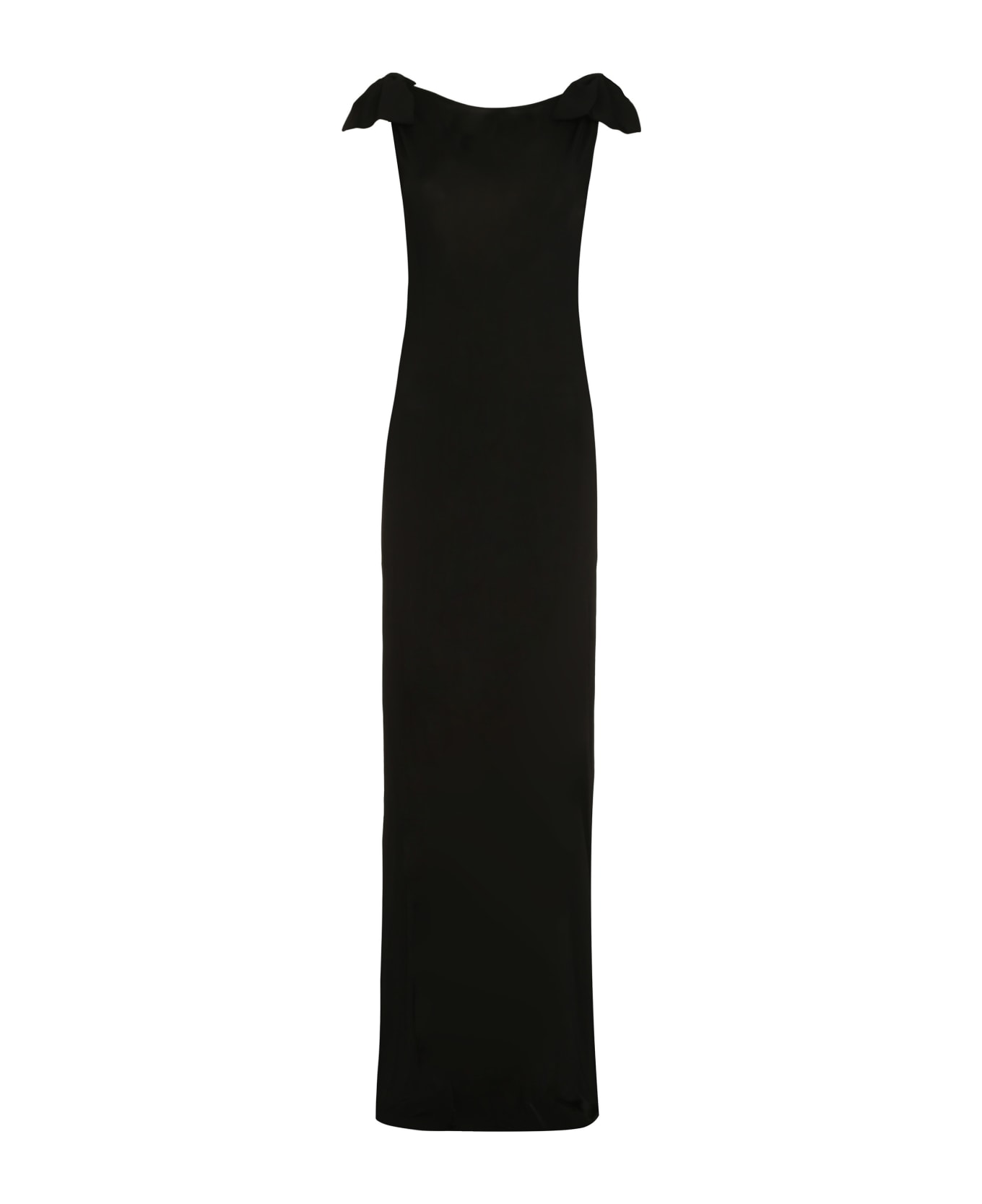 Nina Ricci Stretch Viscose Dress - black ワンピース＆ドレス