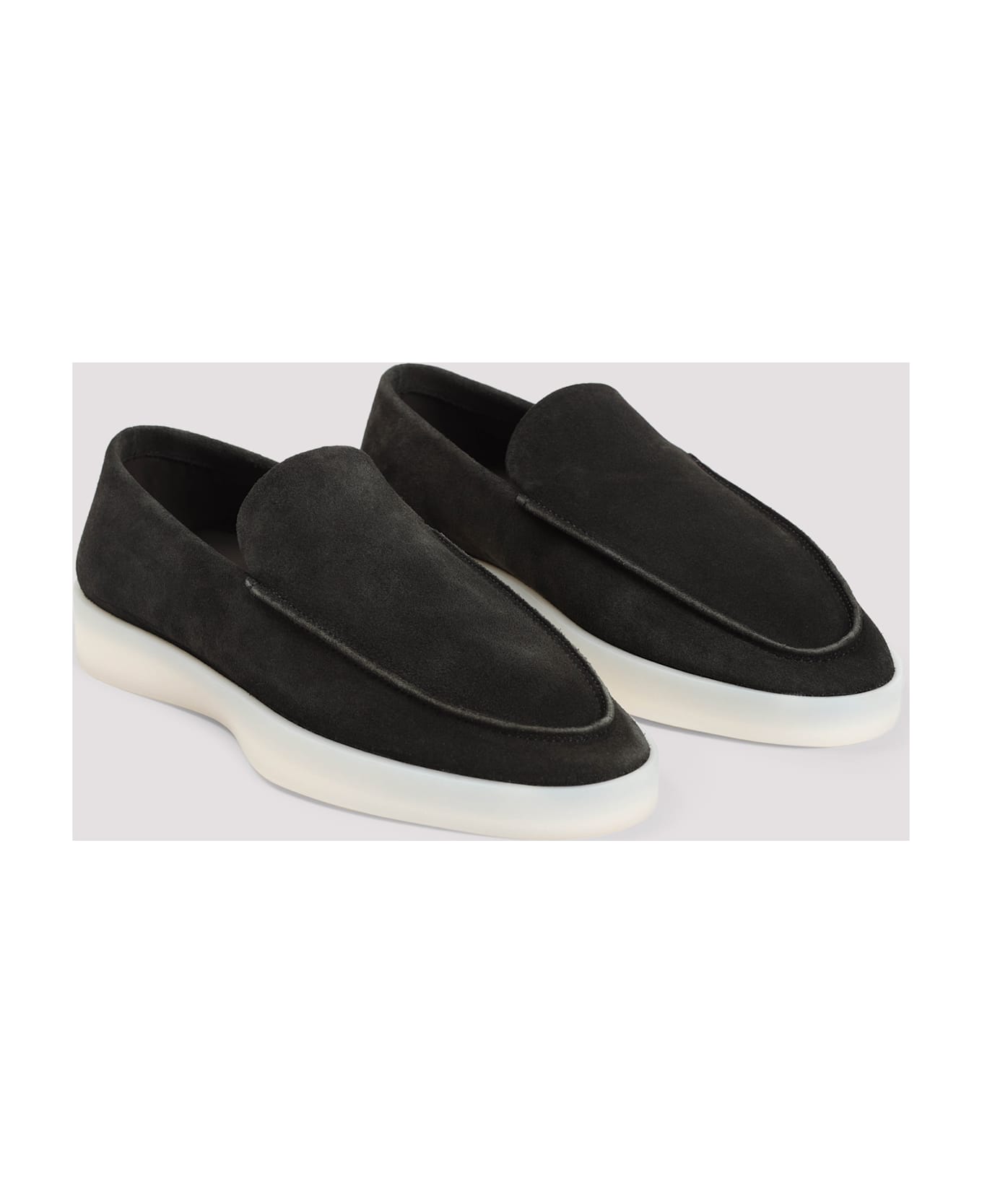 Fear of God Suede Leather Loafers - Miltare