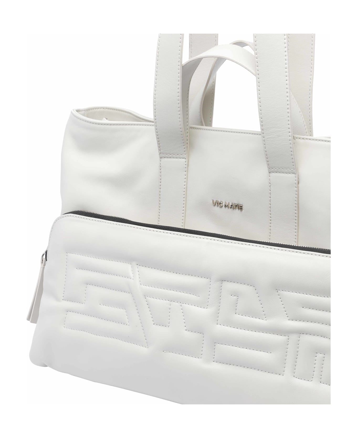 Vic Matié Shoulder Bag - White