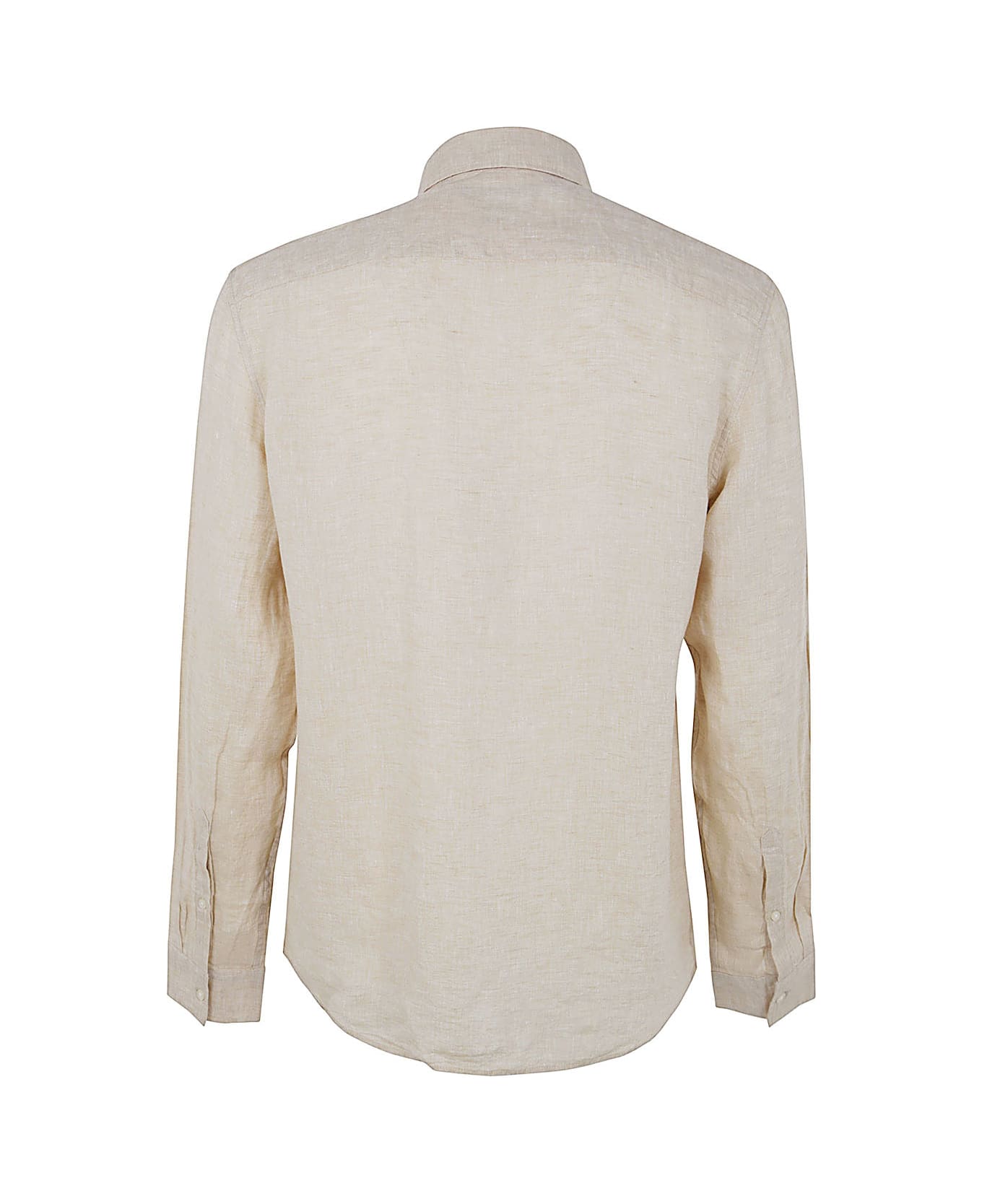 Michael Kors Ls Linen T-shirt - Khaki シャツ