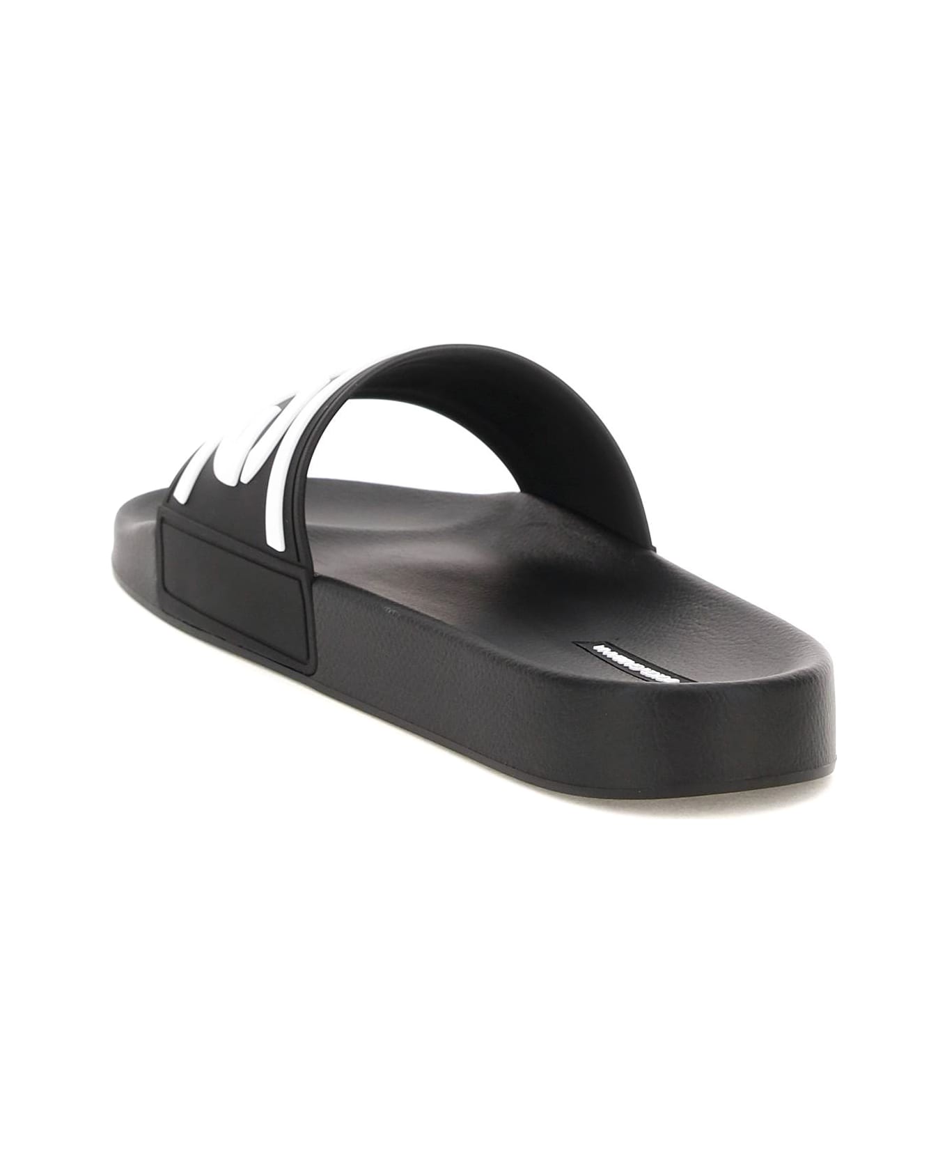 Dolce & Gabbana Logo Slide Sandals - Black その他各種シューズ