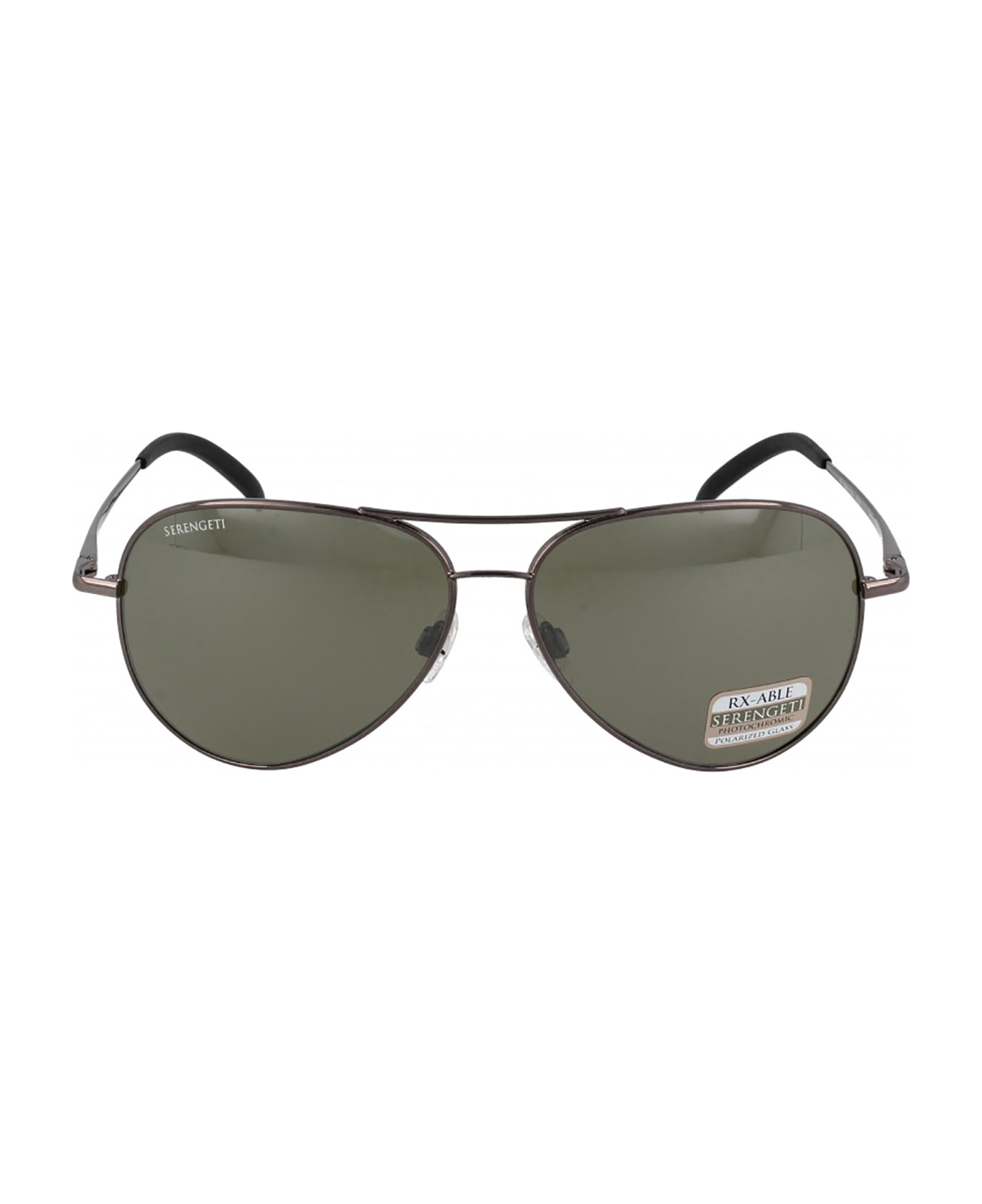 Serengeti Eyewear CARRARA GUNMETAL SHINY / MINER Sunglasses - Carrara