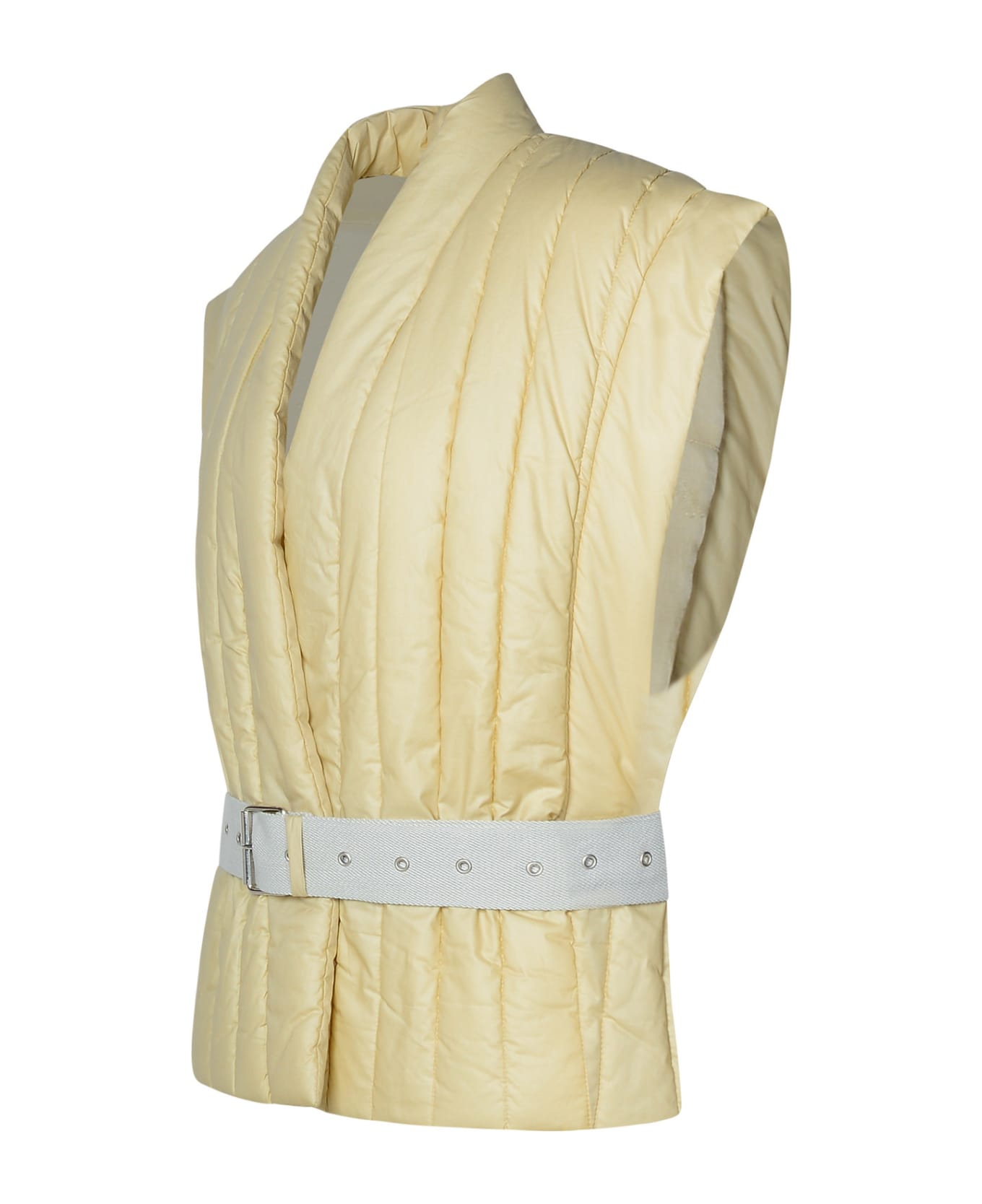 Isabel Marant 'ajali' Ecru Cotton Blend Jacket - Beige