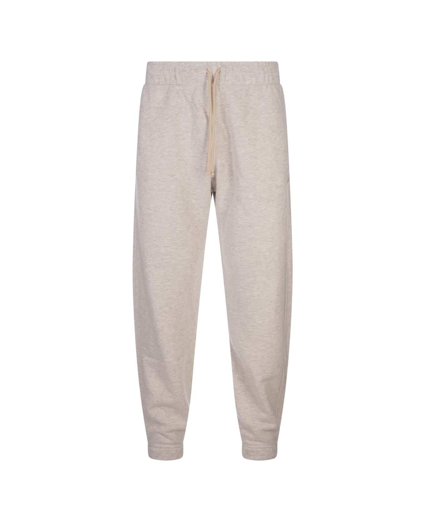 Autry Cotton Tapered Joggers - Bianco