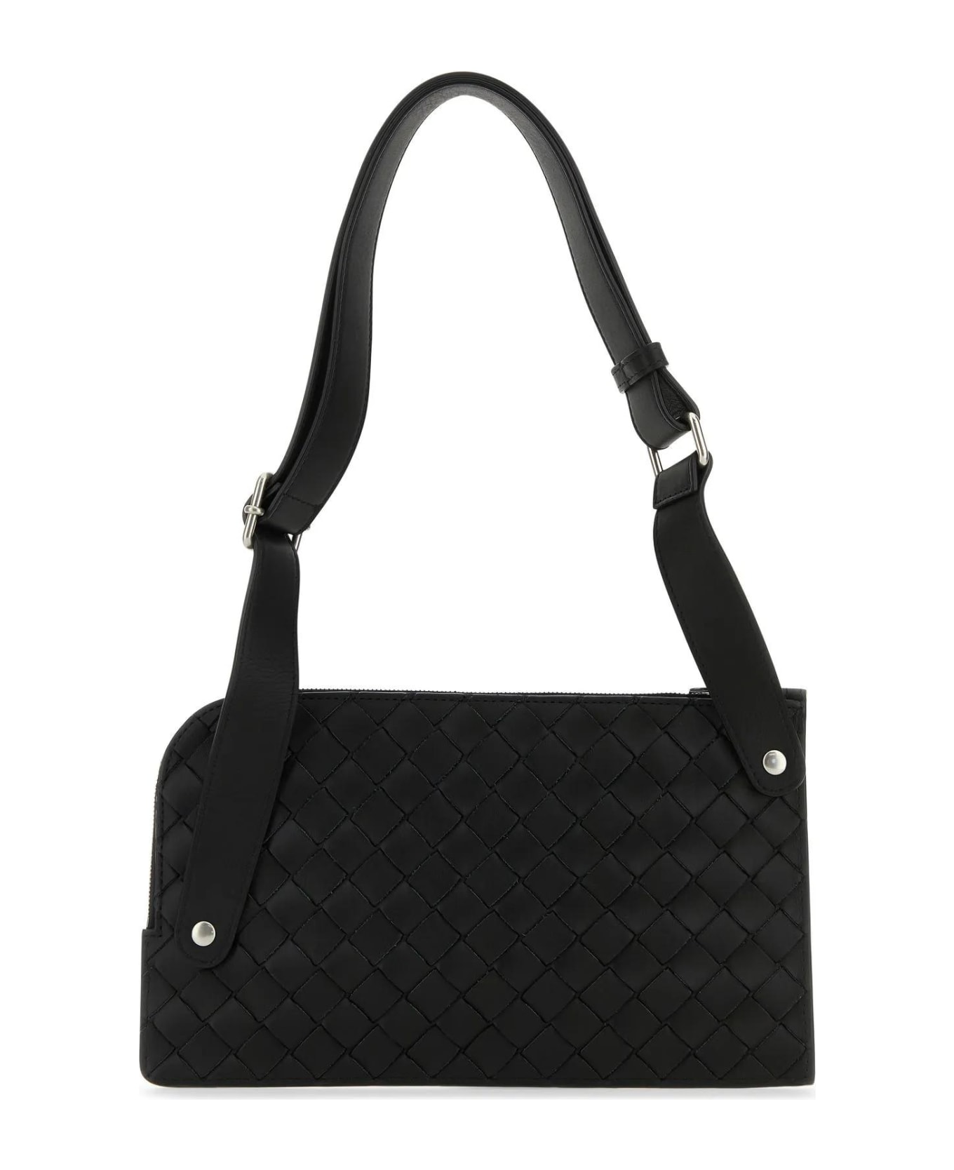 Bottega Veneta Black Leather Belt Bag - BLACK トートバッグ