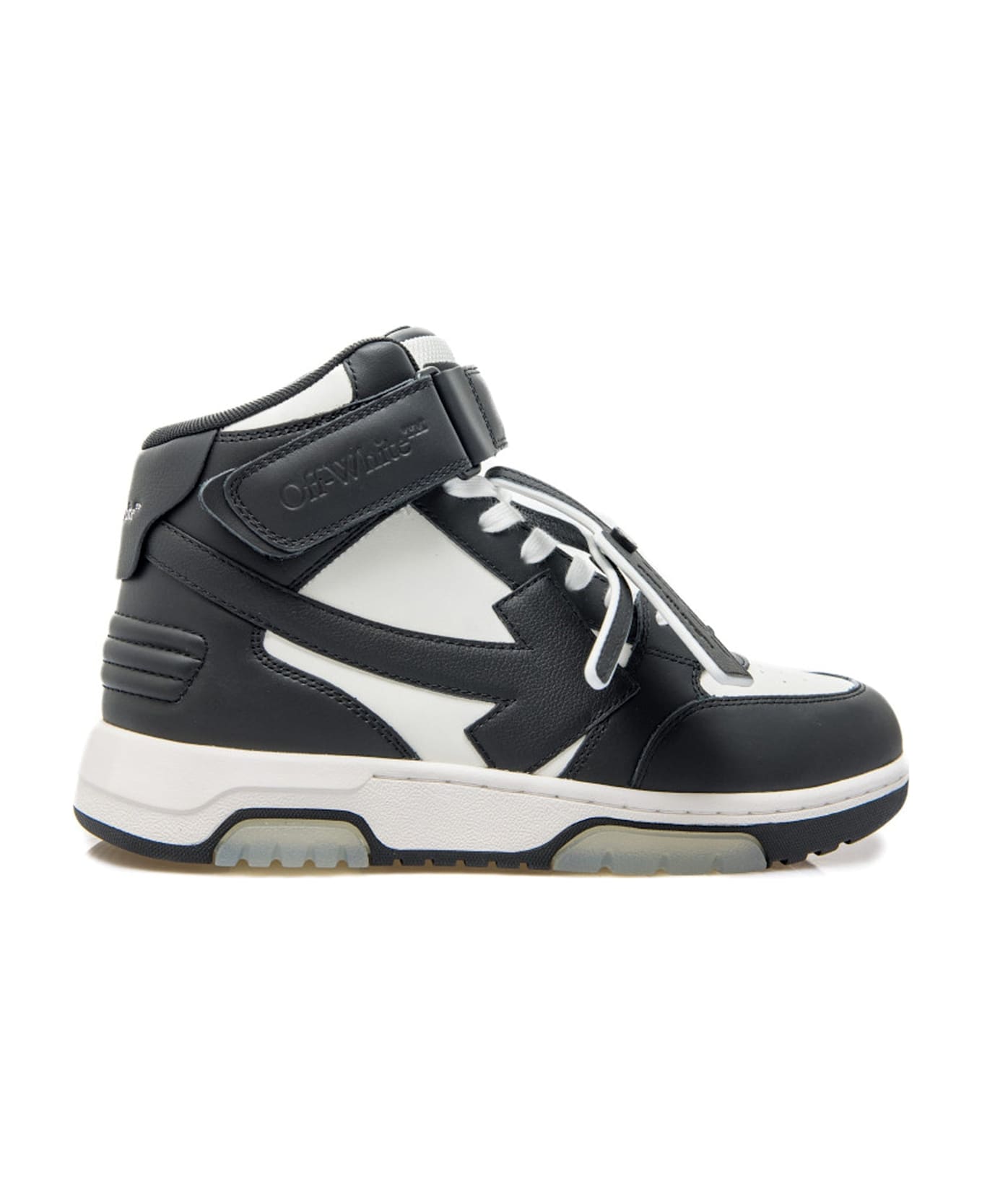 Off-White Off White Out Of Office Mid Top Sneakers - Black