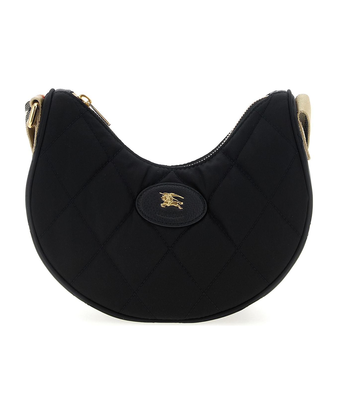 Burberry 
horseshoe
 Crossbody Bag - Black  