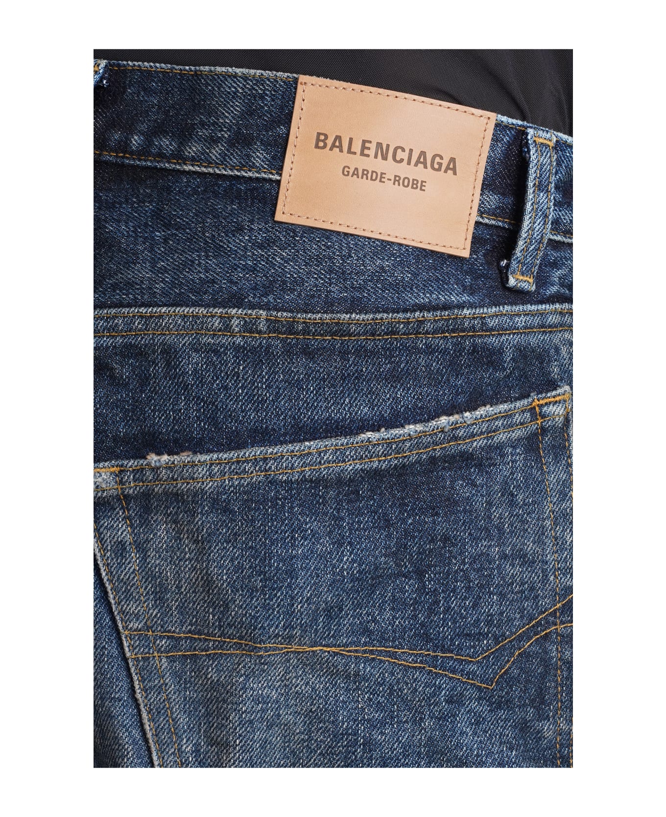 Balenciaga Jeans In Blue Denim - blue デニム