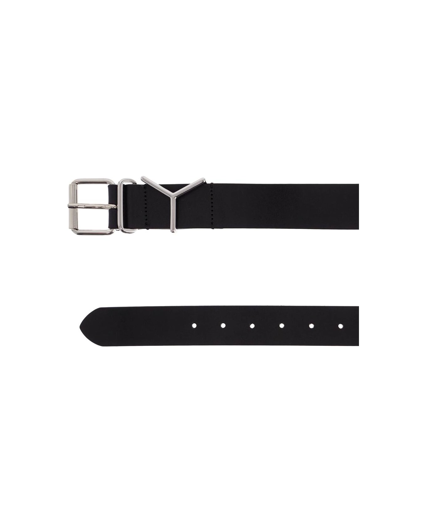 Y/Project Sl\n\nysl Buckle Belt With - BLACK (Black)