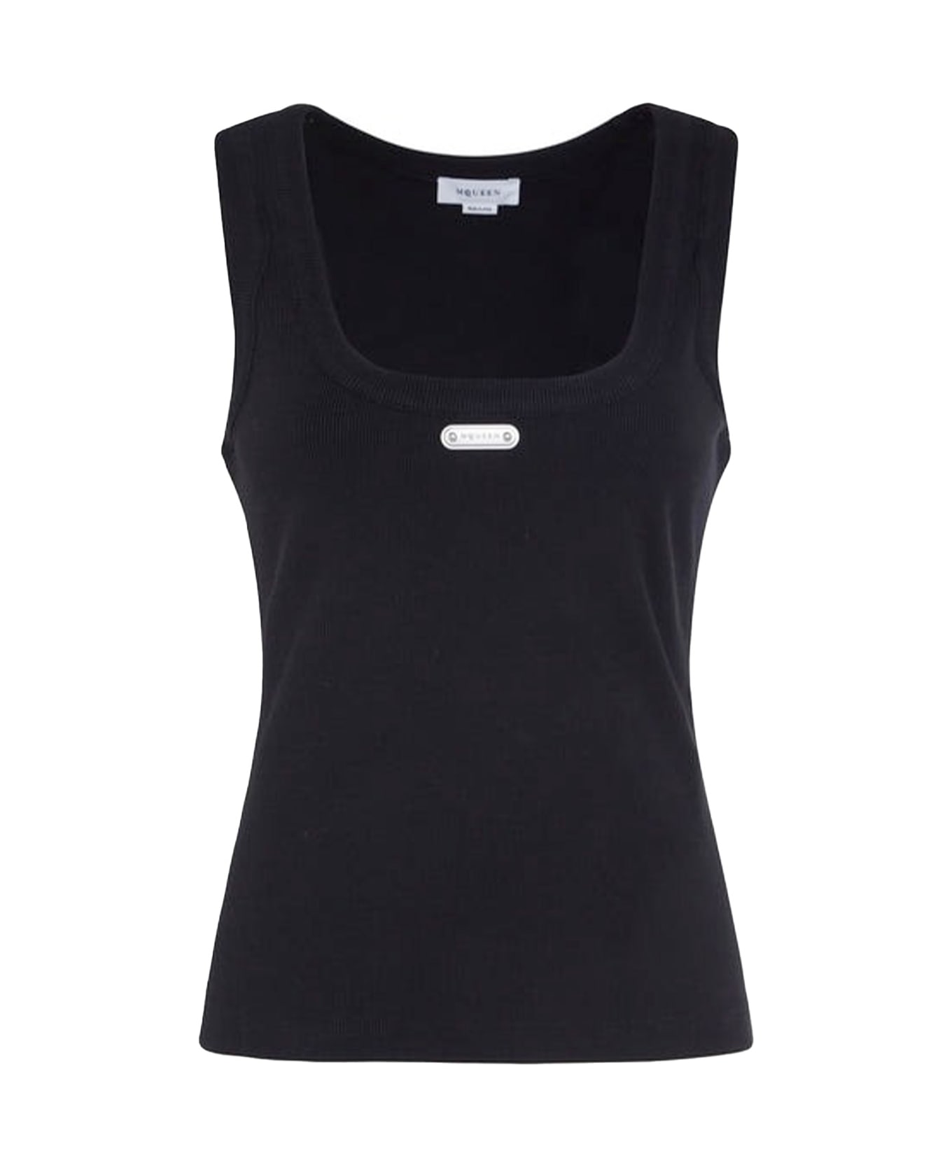 Alexander McQueen T-shirts And Polos Black - Black