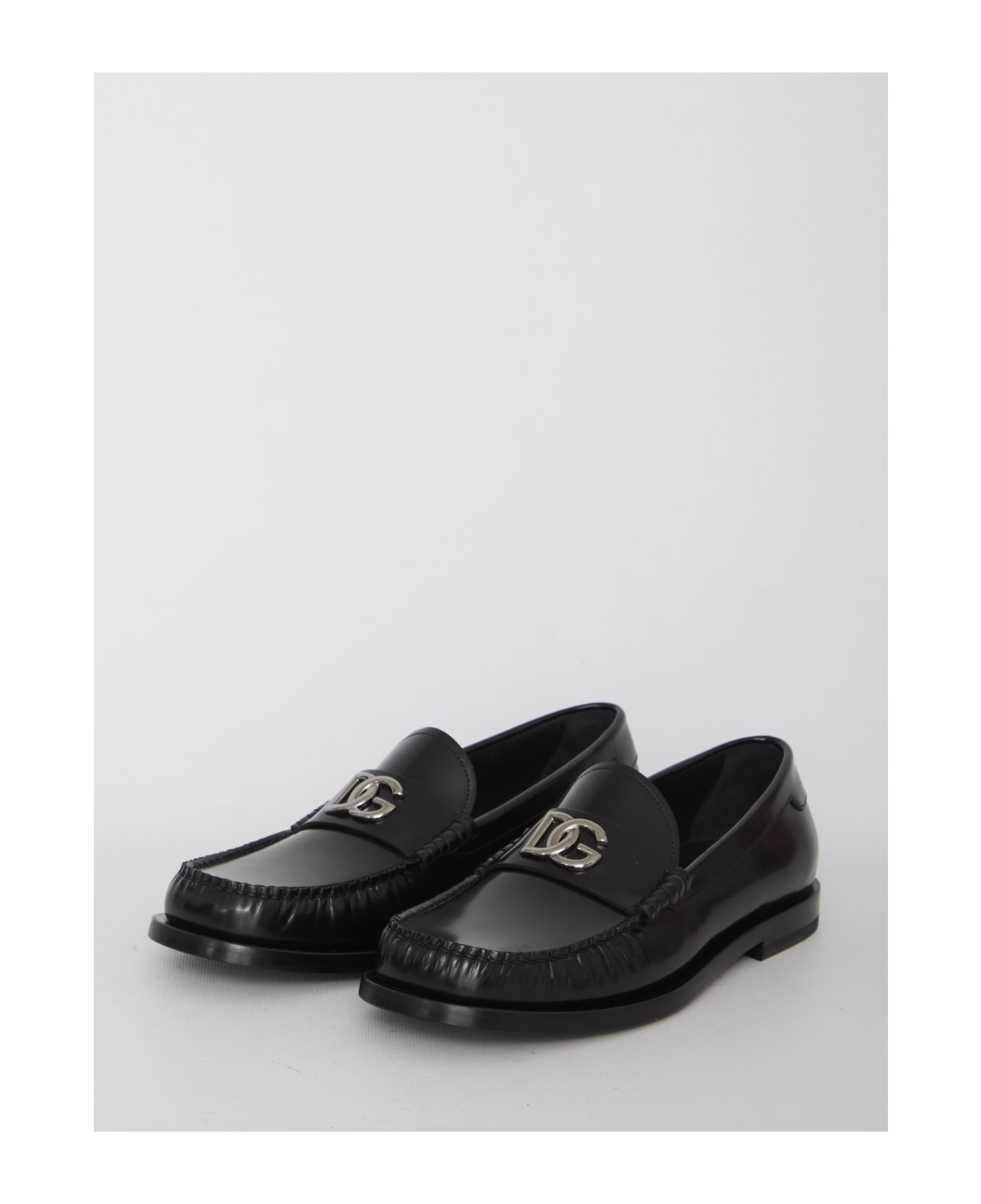 Dolce & Gabbana Dg Loafers - Black
