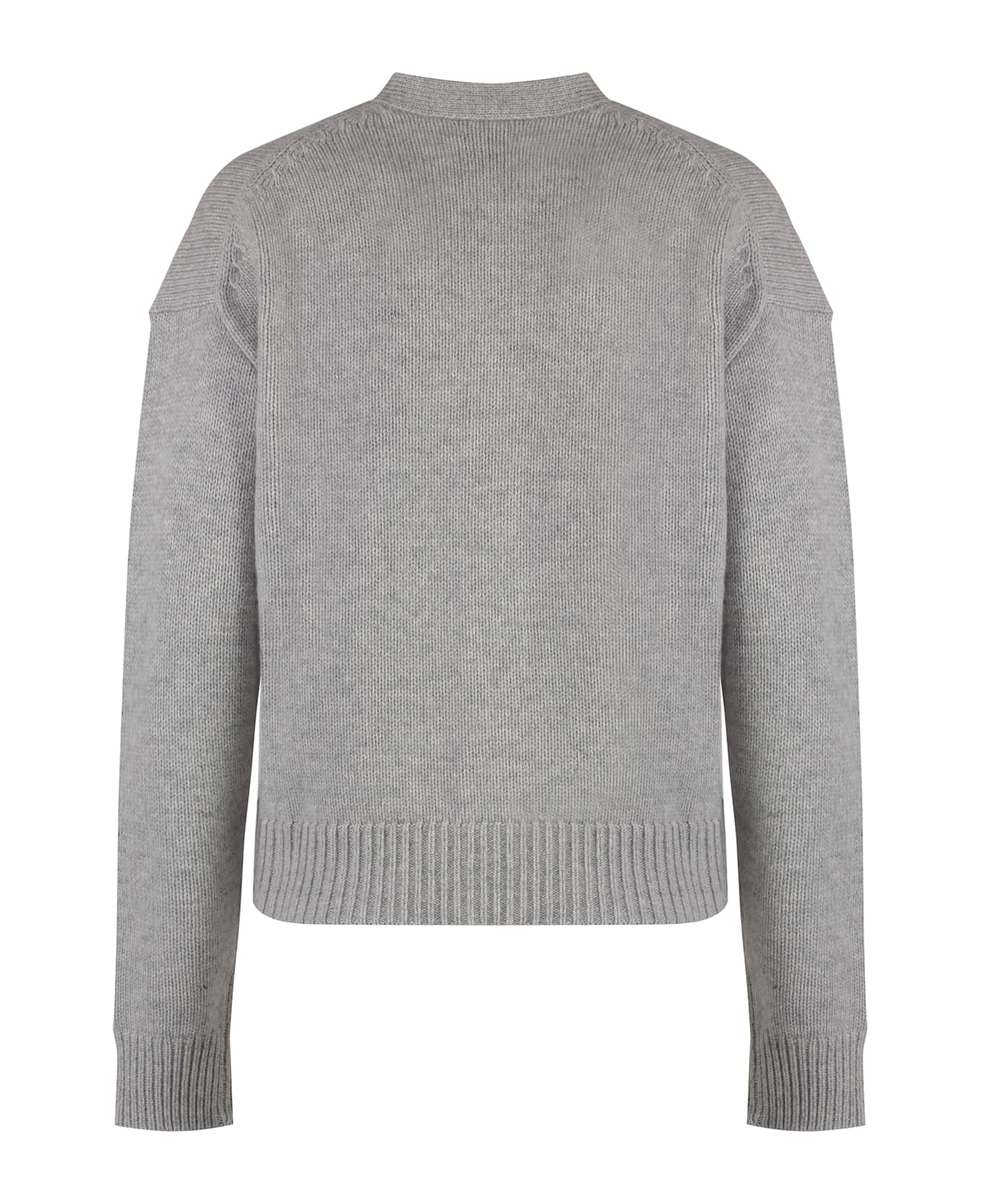 Calvin Klein Wool And Cashmere Cardigan - grey