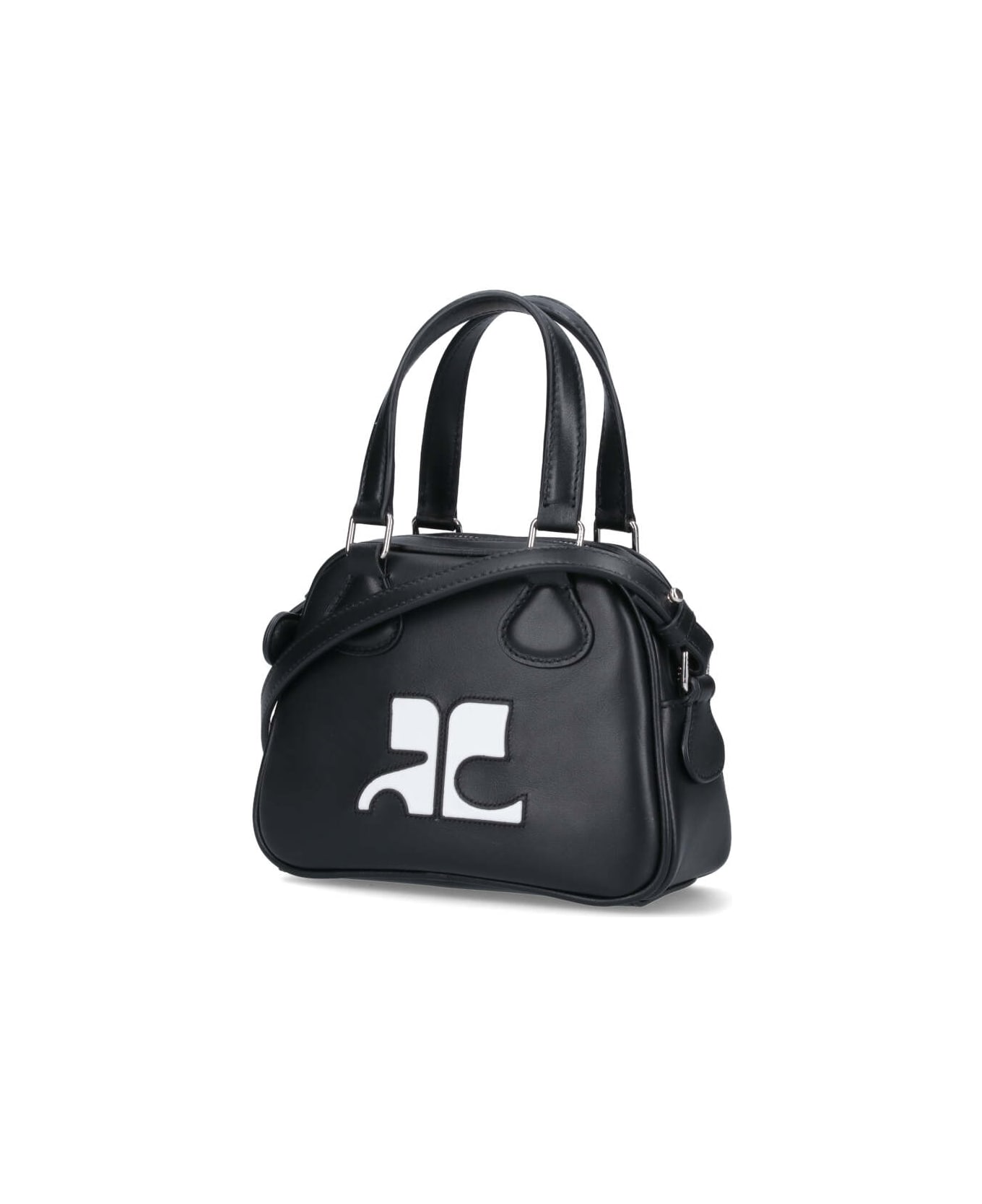 Courrèges 'bowling' Mini Bag - Black   トートバッグ