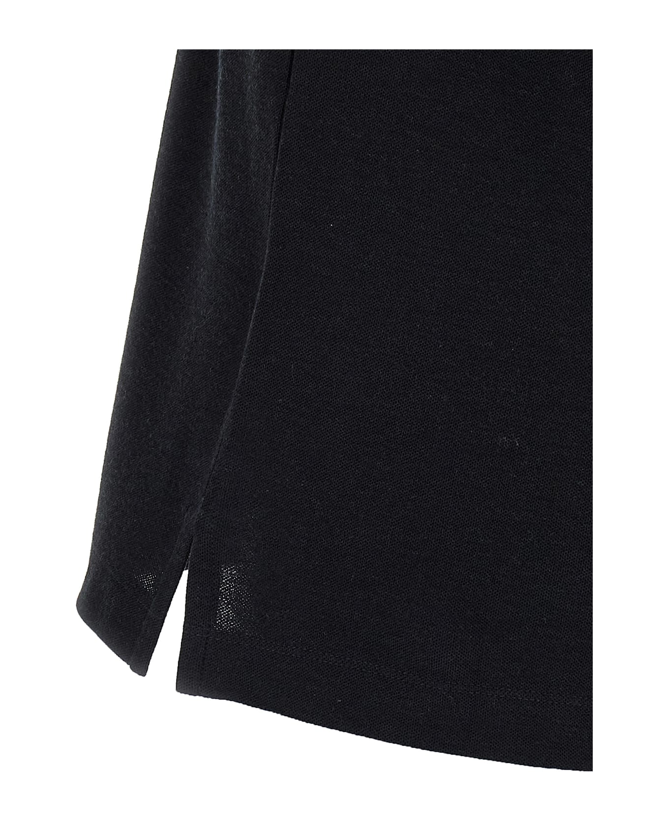 Zegna Cashmere Polo Shirt - Black  