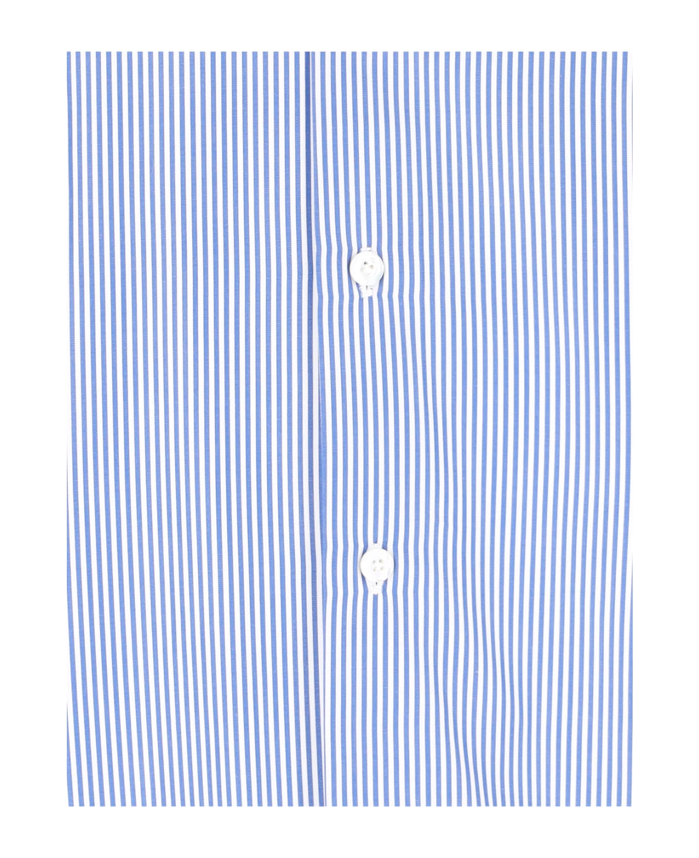 Finamore Shirt "milano-zante" - Light Blue シャツ