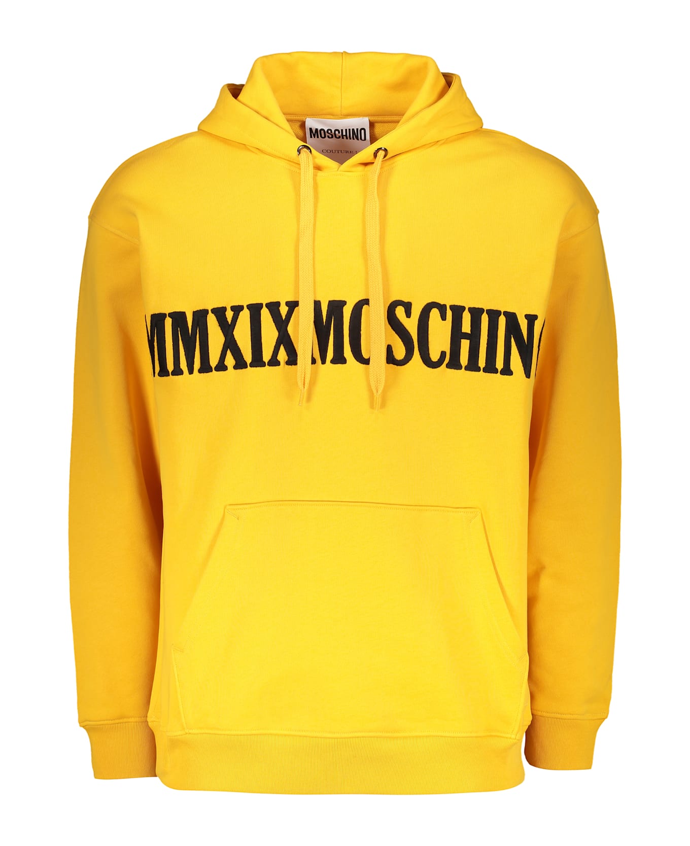 Moschino Cotton Hoodie - Yellow