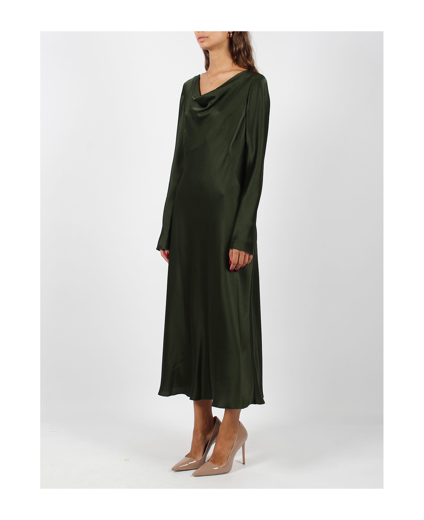 Alberta Ferretti Evening Dress - Green