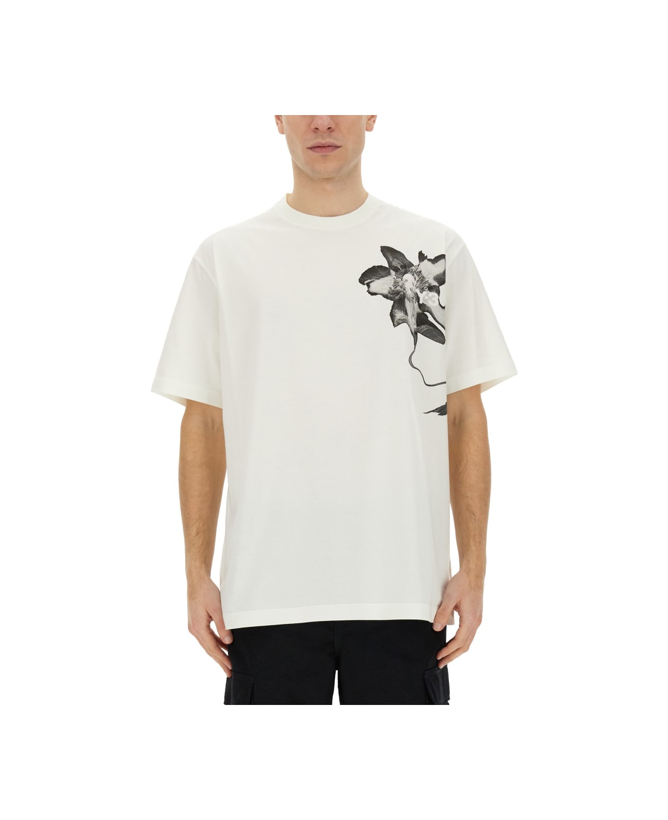 Y-3 Cotton T-shirt - WHITE