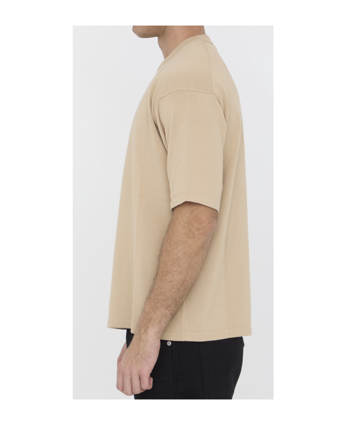 Roberto Collina Cotton T-shirt - BEIGE
