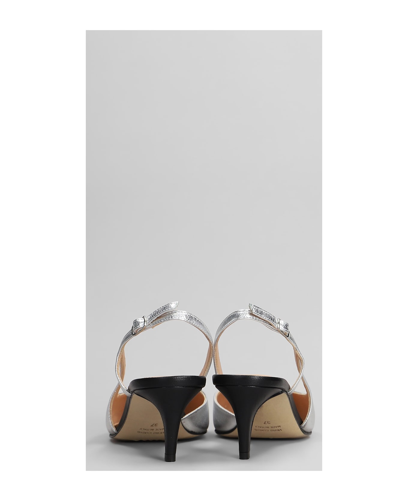 The Seller Pumps In Black Leather - black