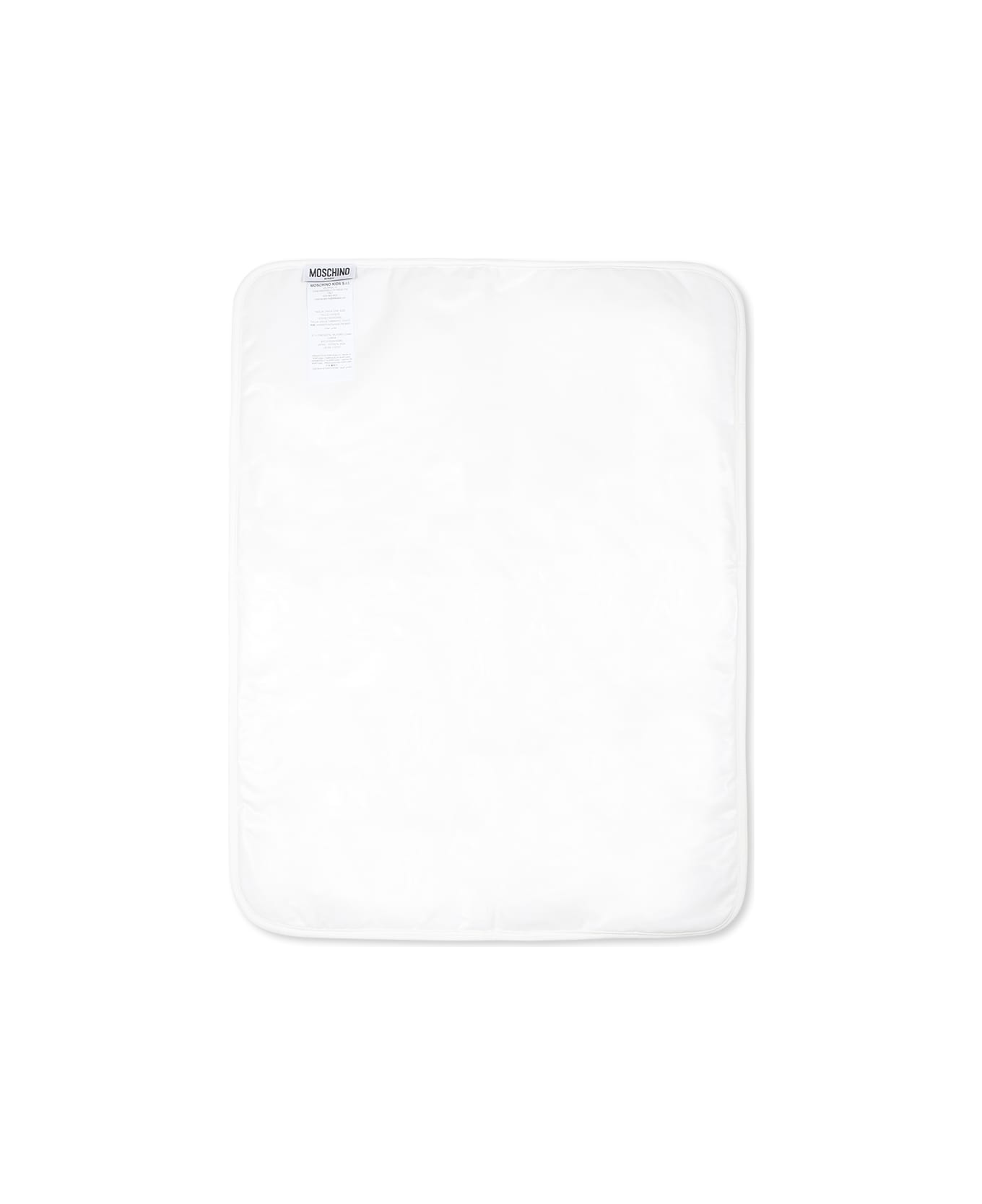Moschino Ivory Changing Bag For Babykids With Teddy Bear - Ivory