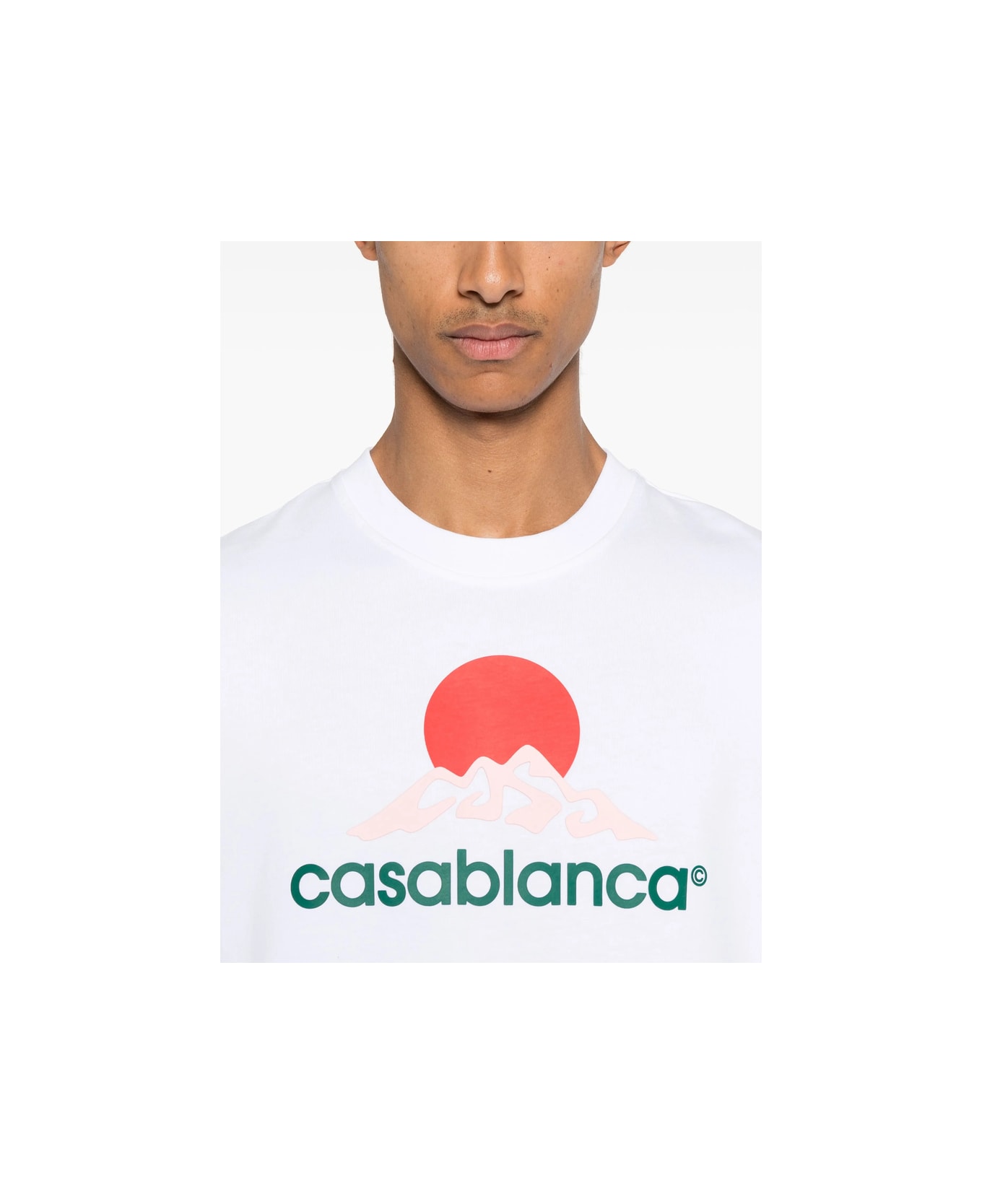 Casablanca T-shirt - WHITE