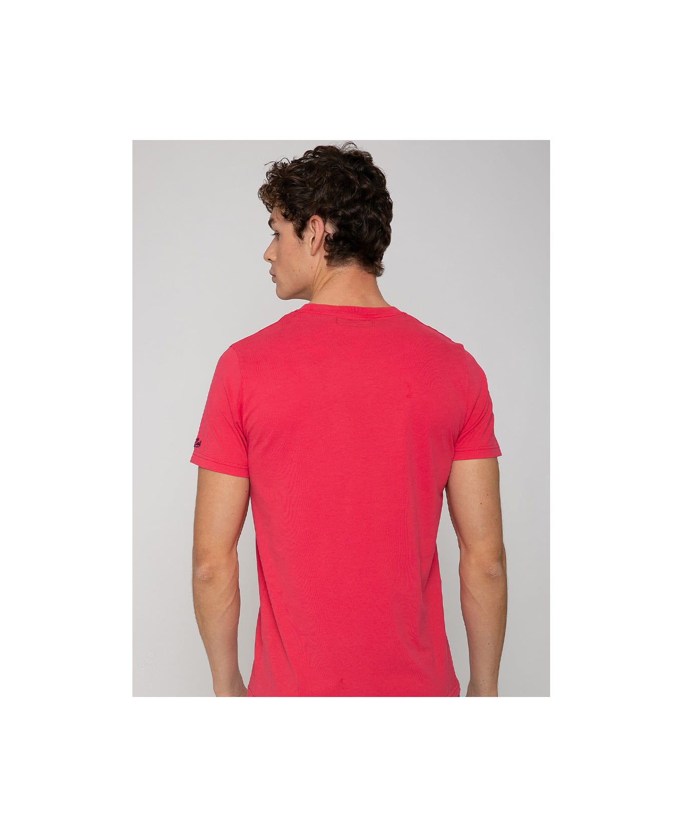MC2 Saint Barth Man T-shirt Gin-gle Bells Print - RED